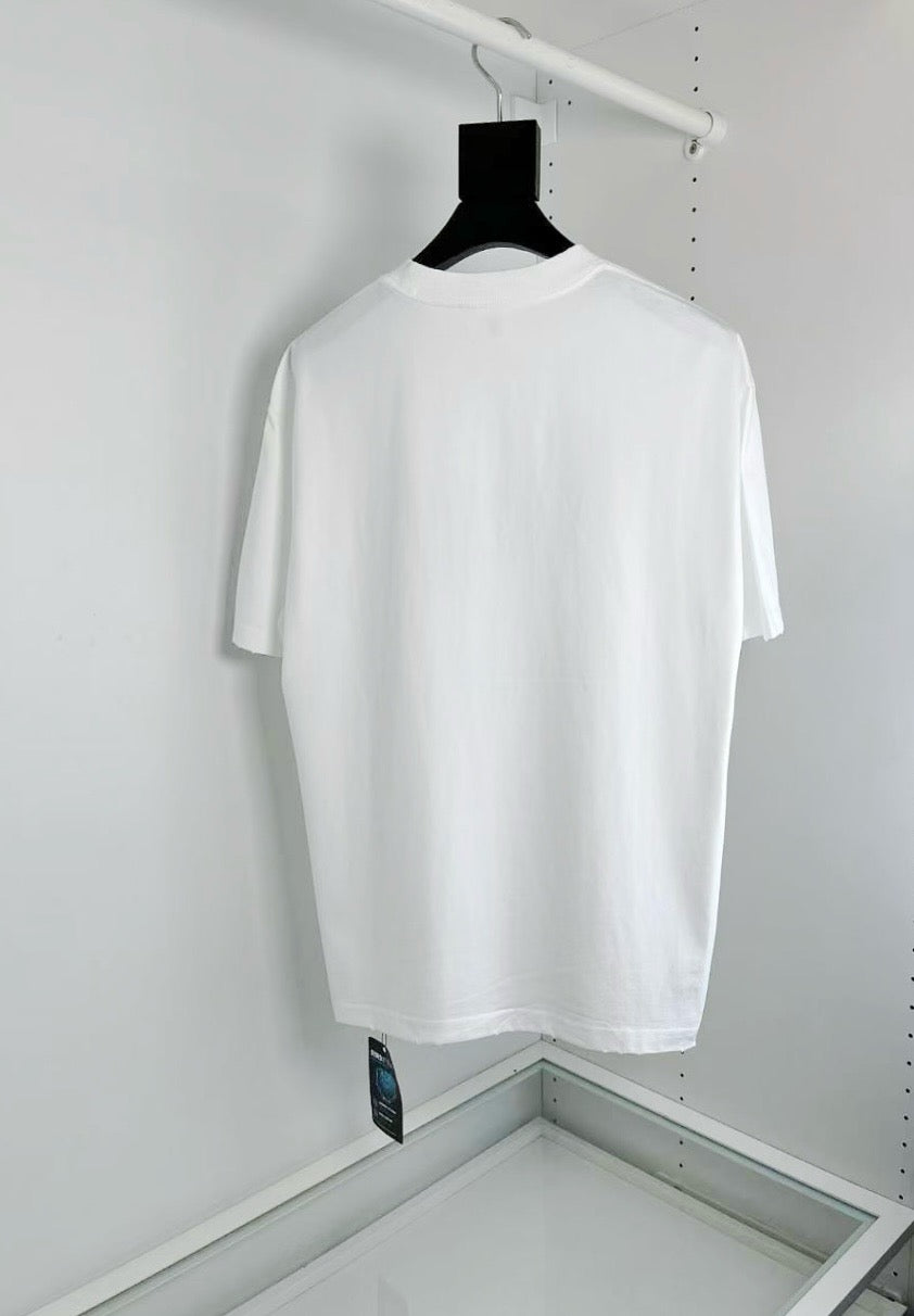 White and Black T-Shirt