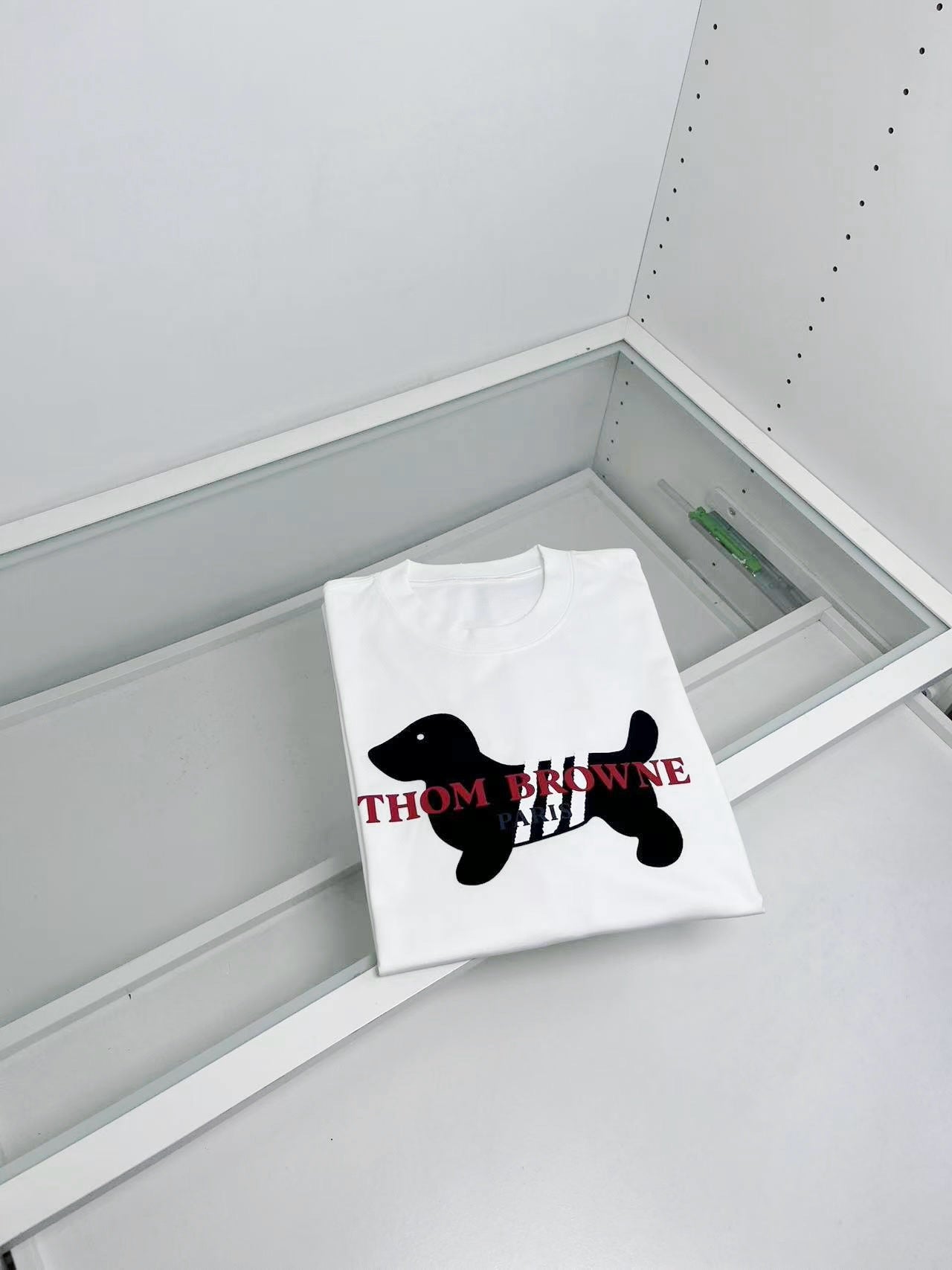 White and Black T-Shirt