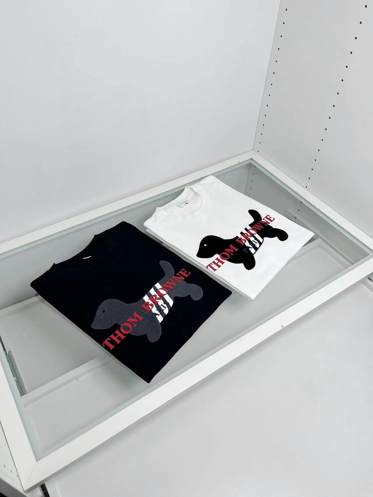 White and Black T-Shirt