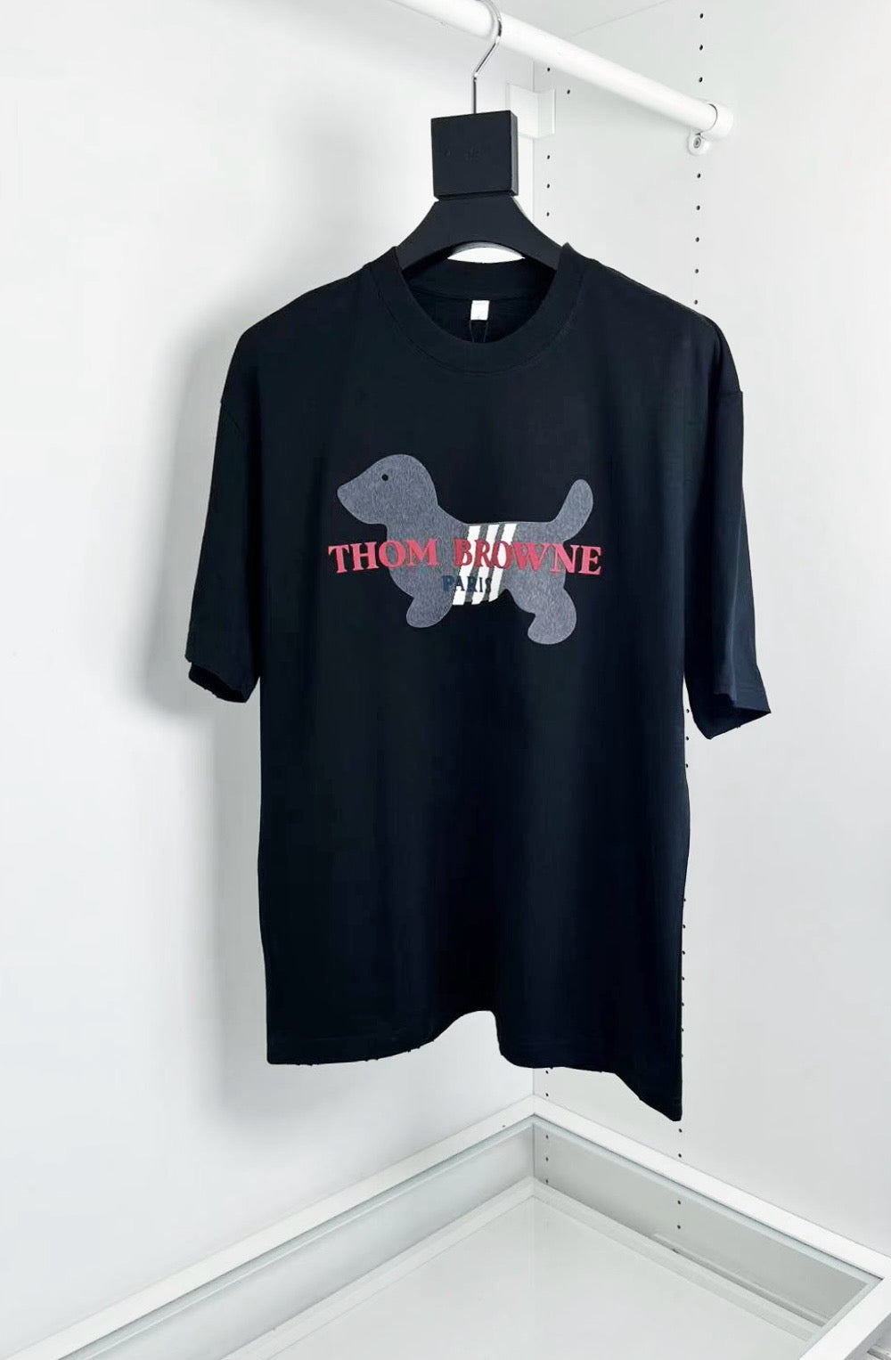 White and Black T-Shirt