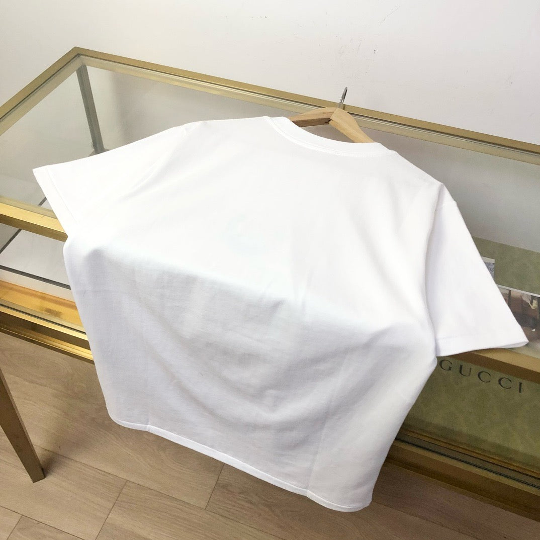 Sky Blue and White T-Shirt