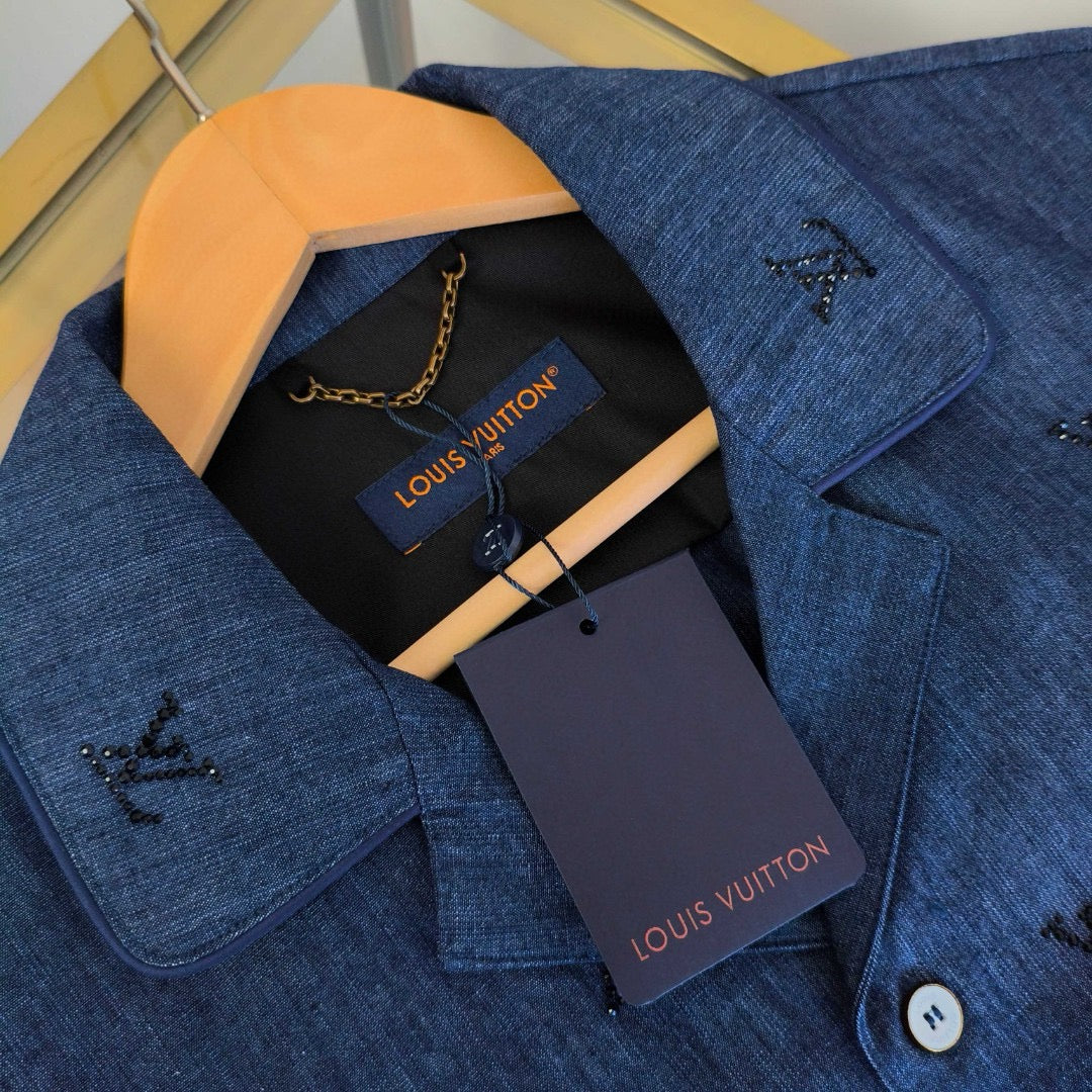 Chaqueta azul oscuro