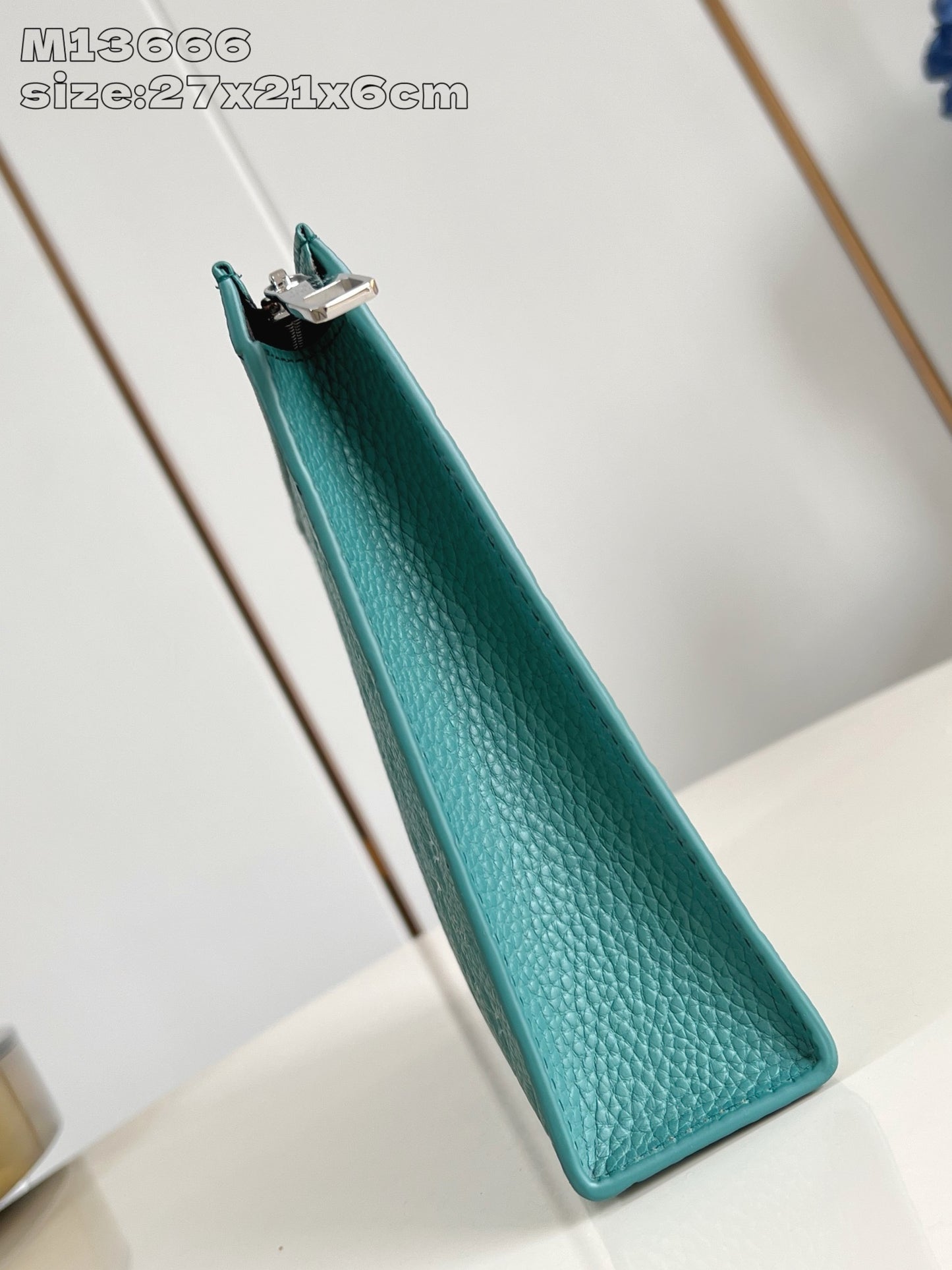 Apricot and Green Bag