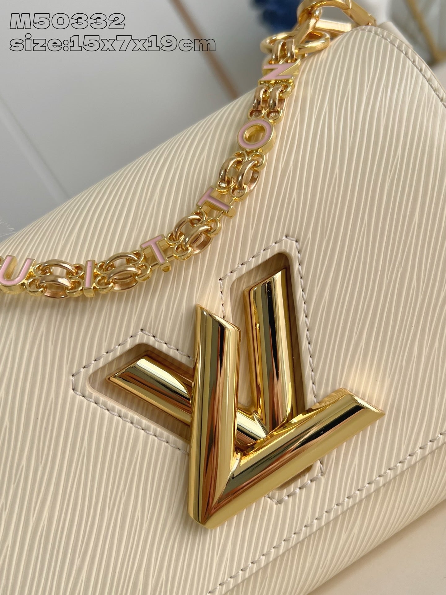 Beige and Black Bag