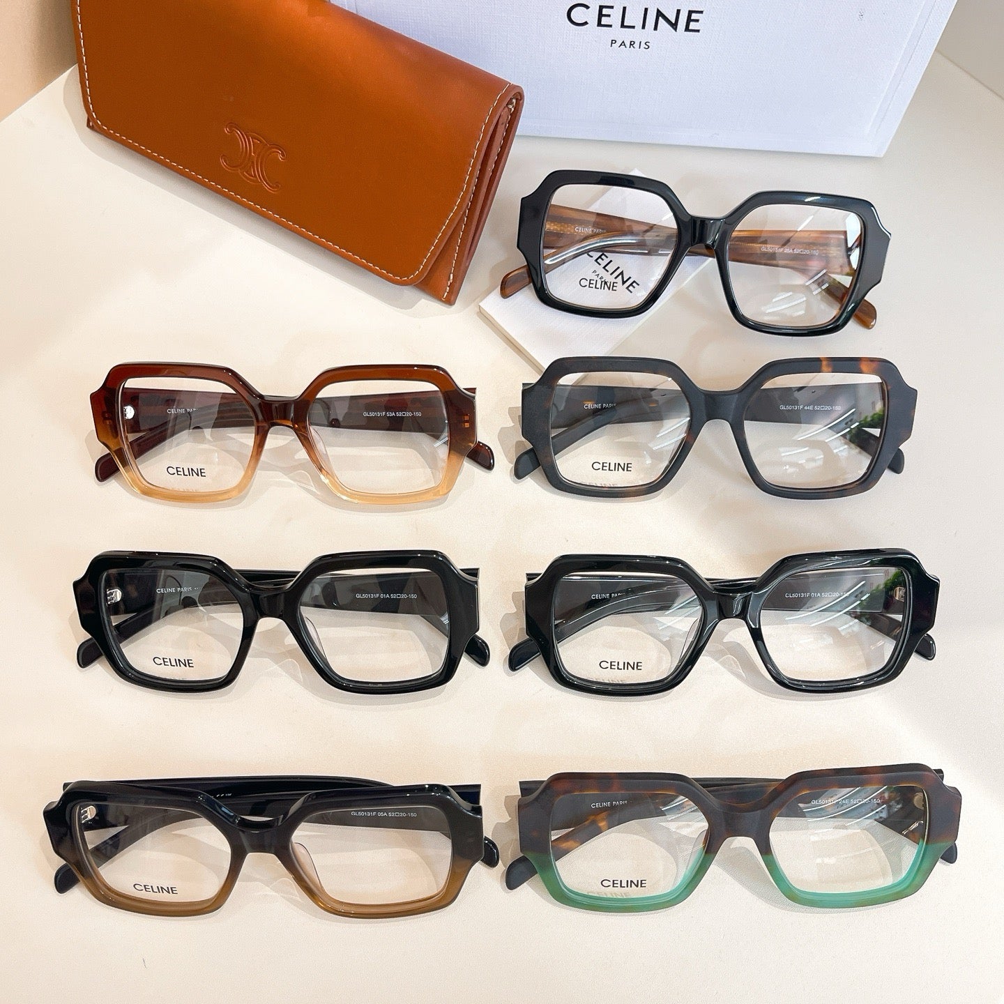 Mehrfarbige Sonnenbrille