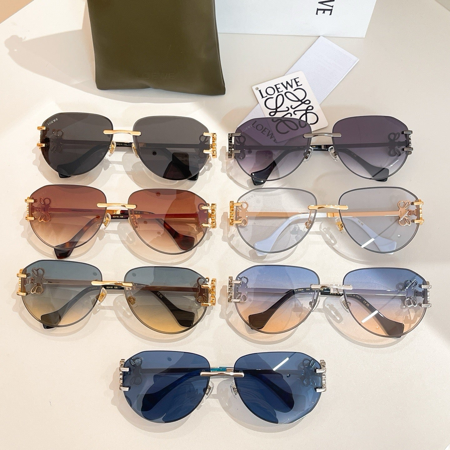 Gafas de sol multicolores