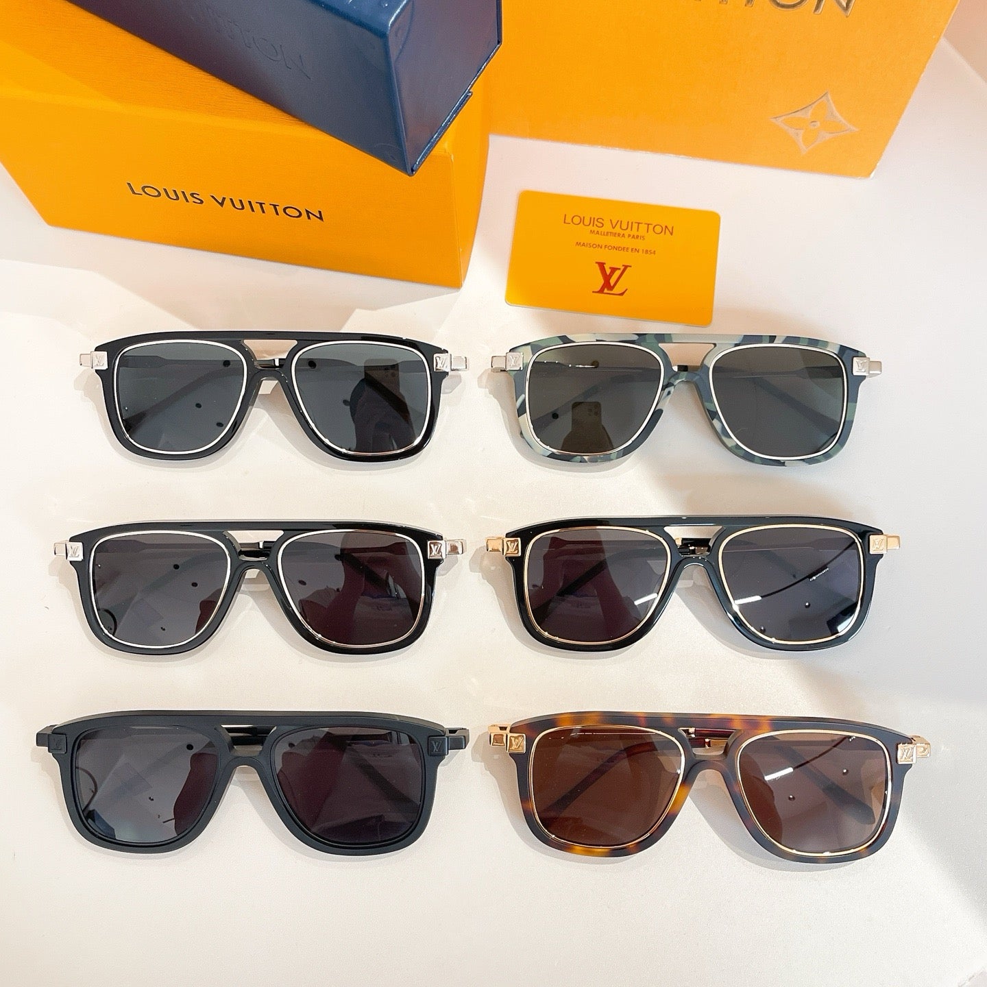 Gafas de sol multicolores