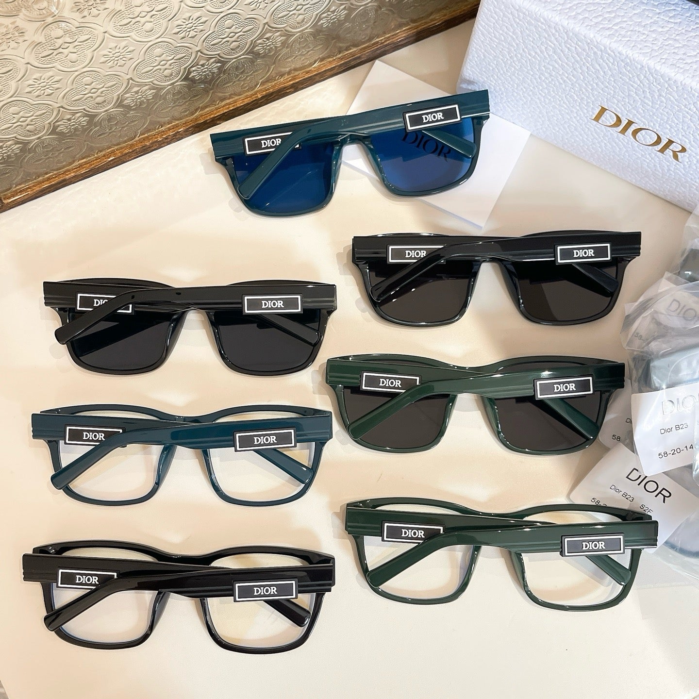 Gafas de sol multicolores