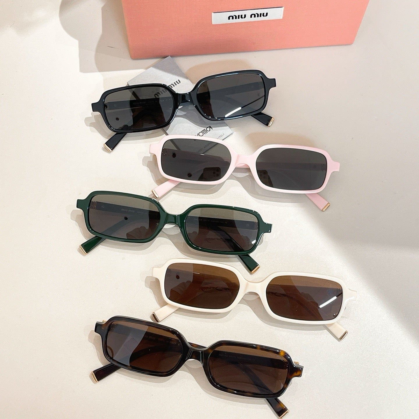 Gafas de sol multicolores