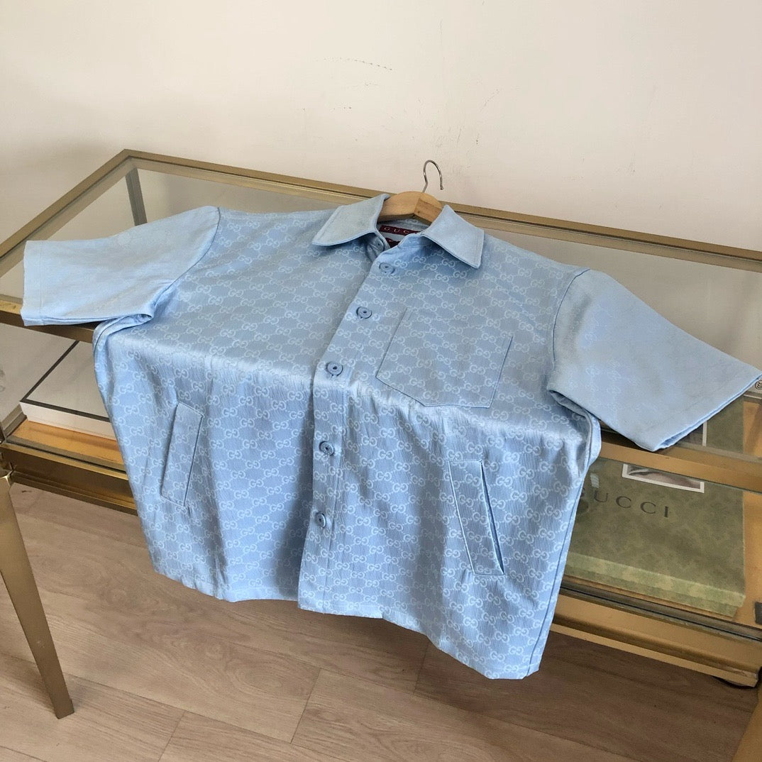 Maroon and Blue Shirt