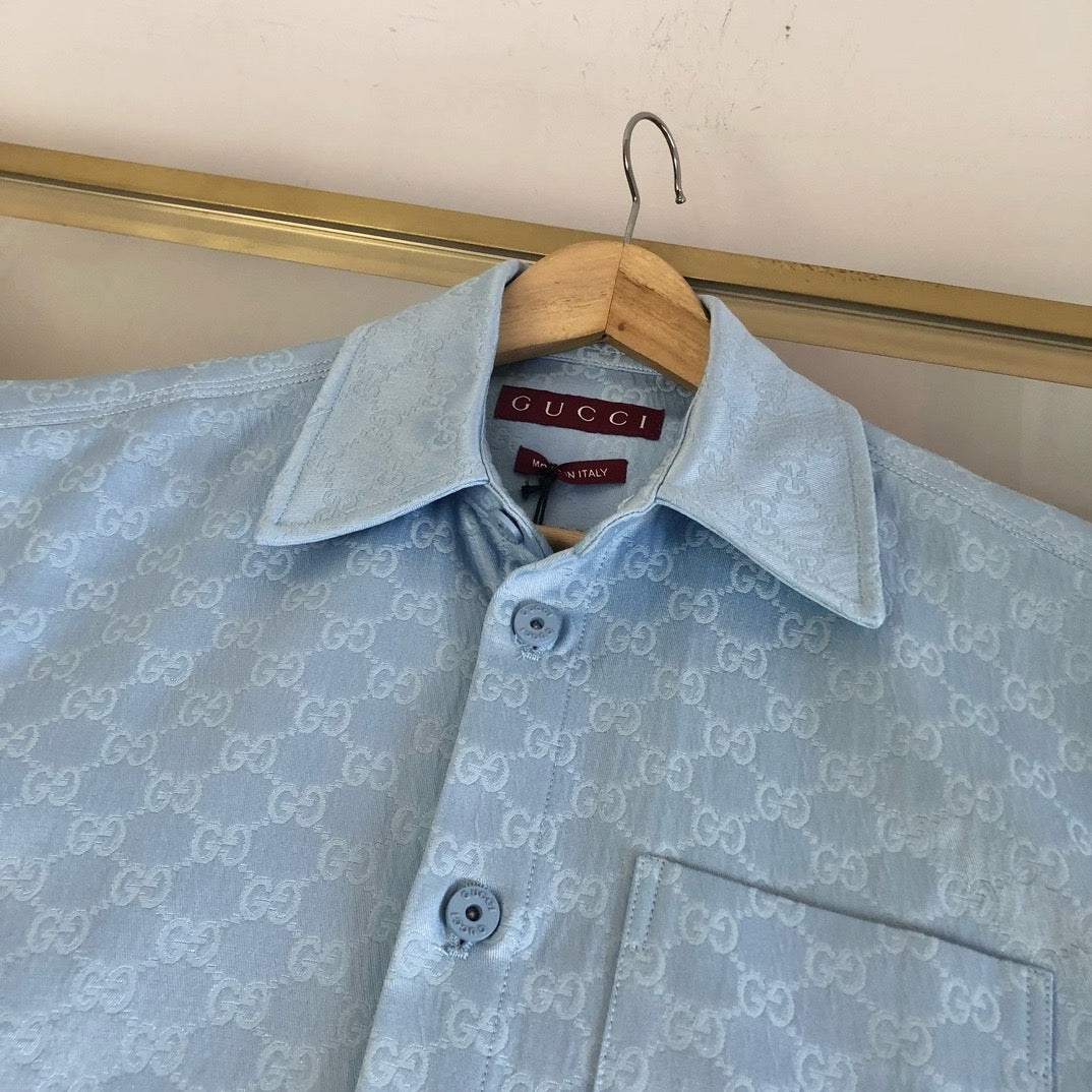 Maroon and Blue Shirt