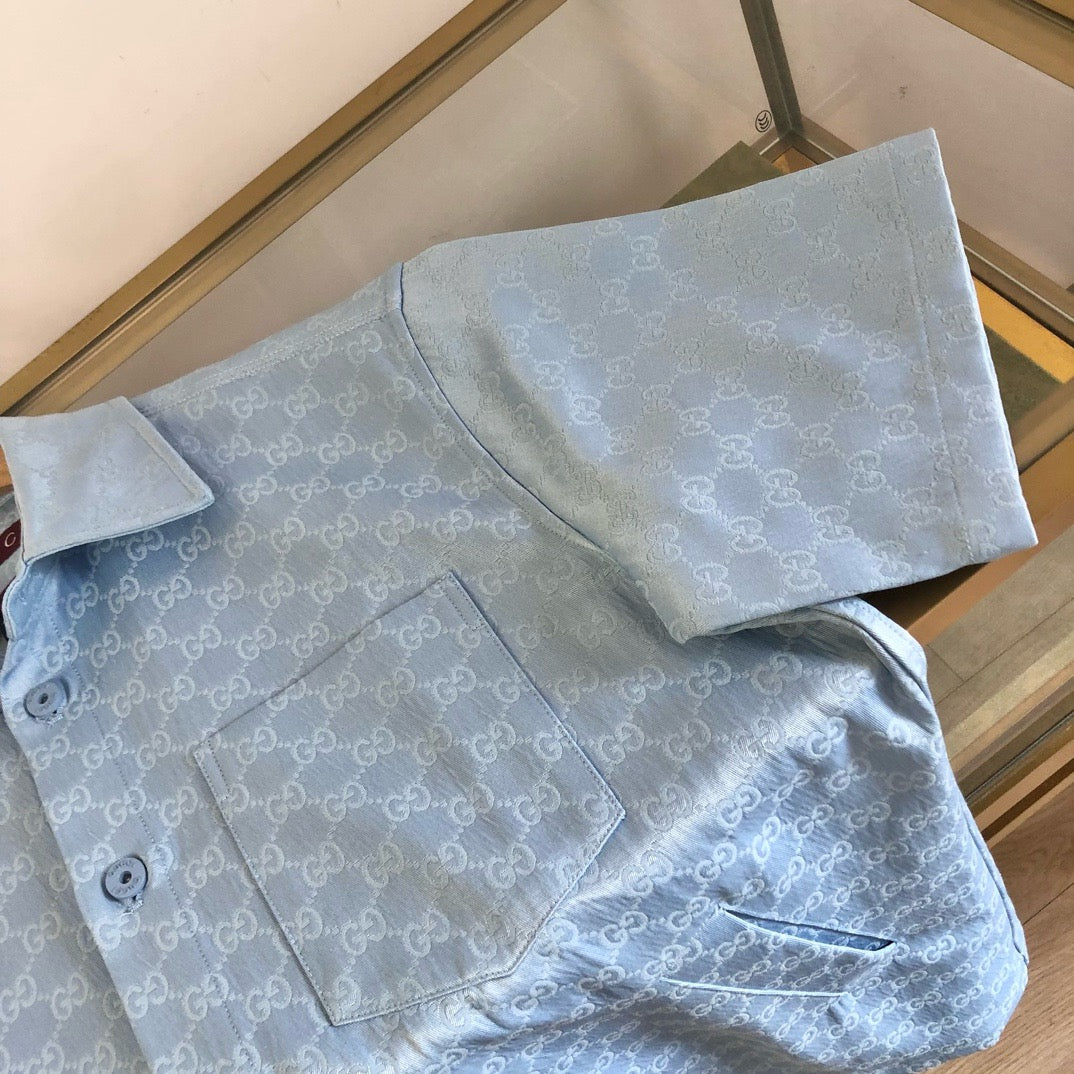 Maroon and Blue Shirt