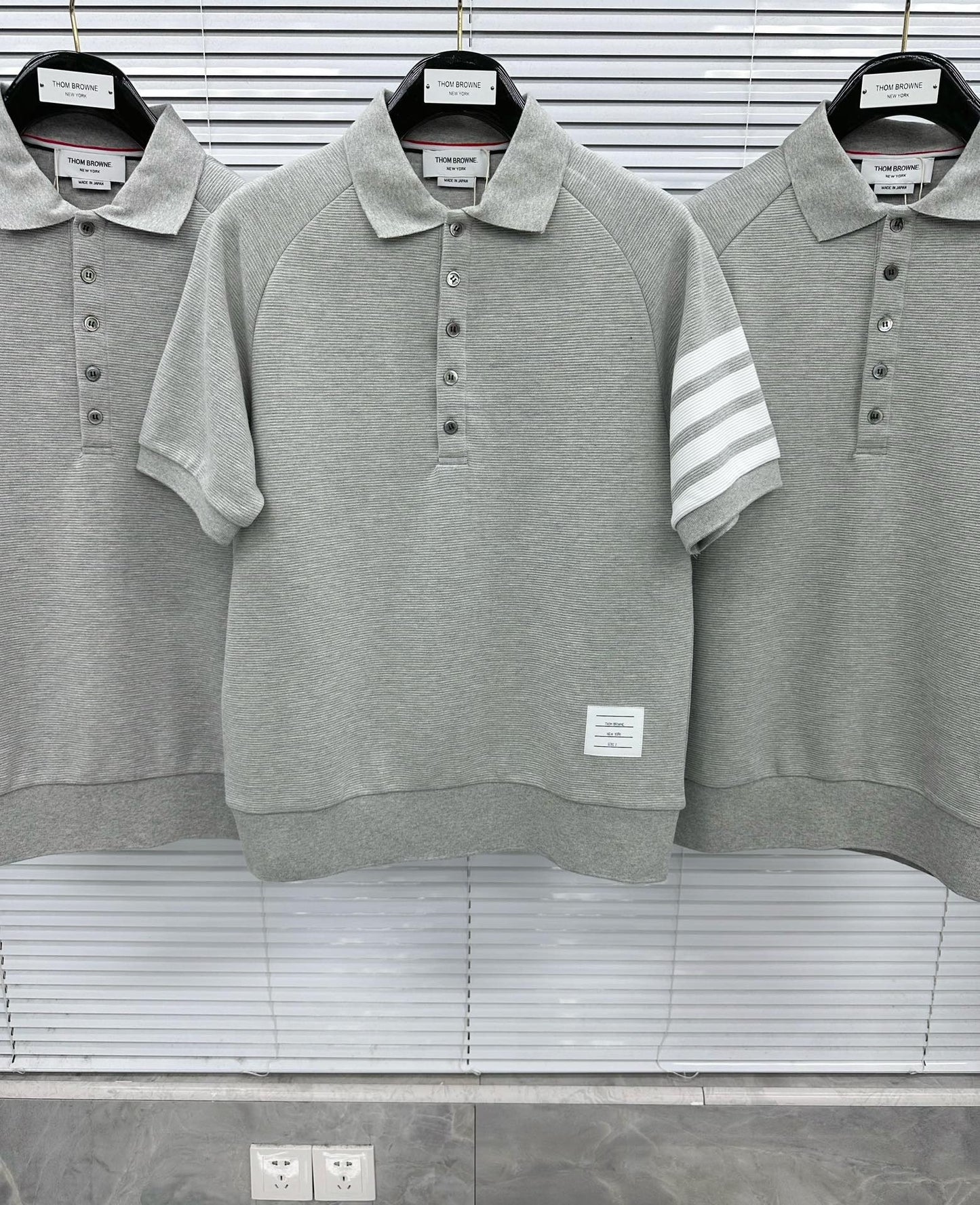 Dark Blue and Grey Shirt