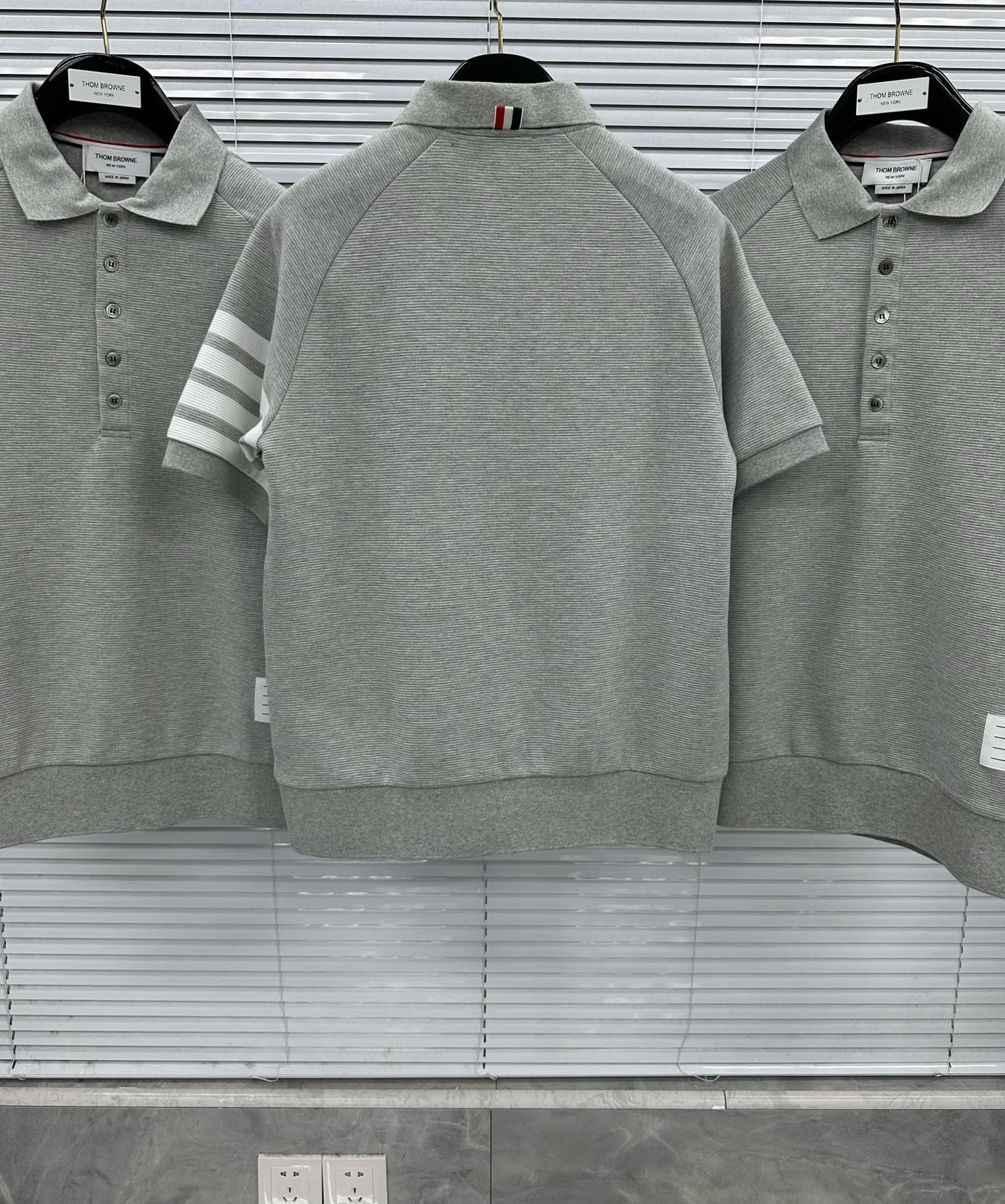Dark Blue and Grey Shirt