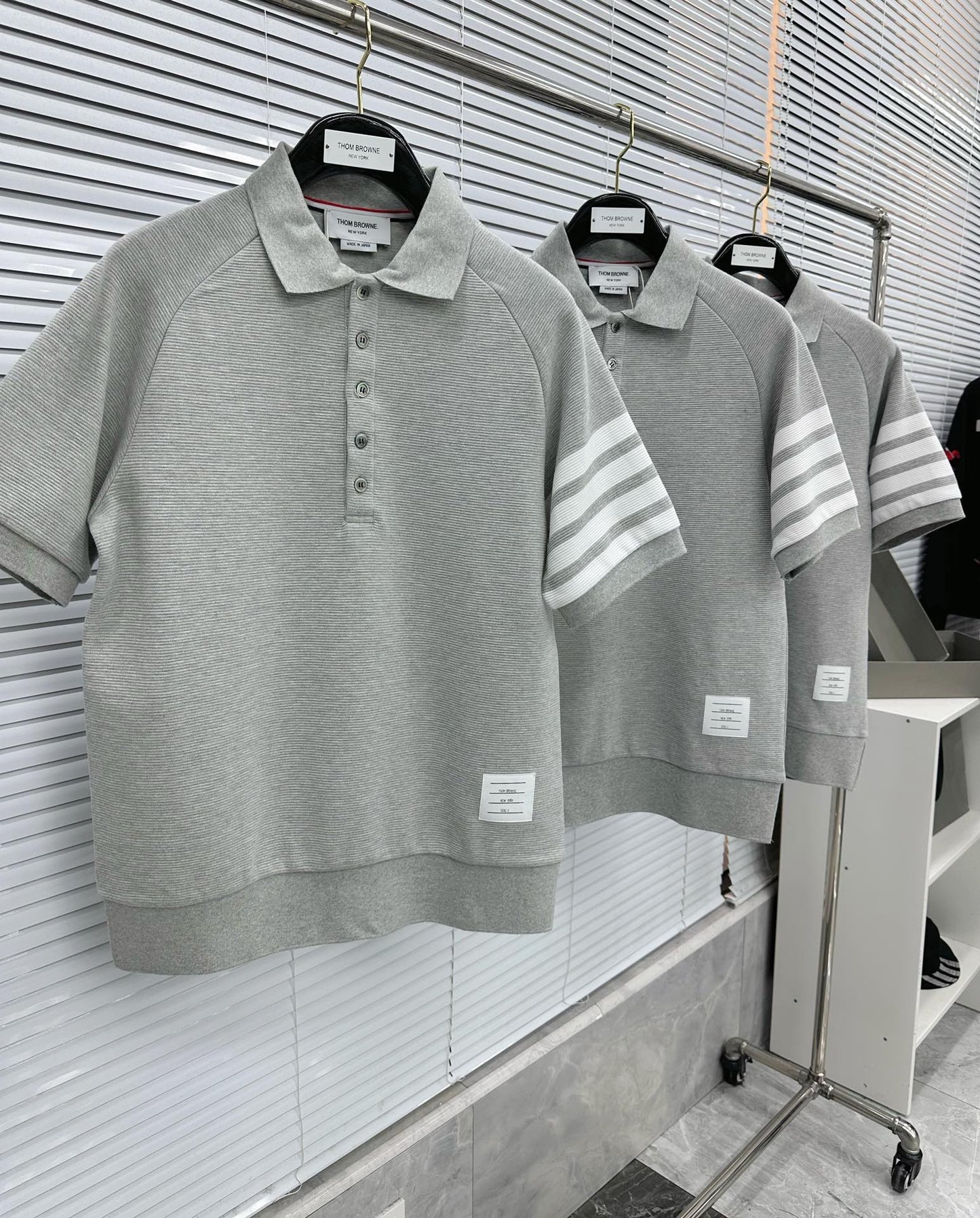 Dark Blue and Grey Shirt