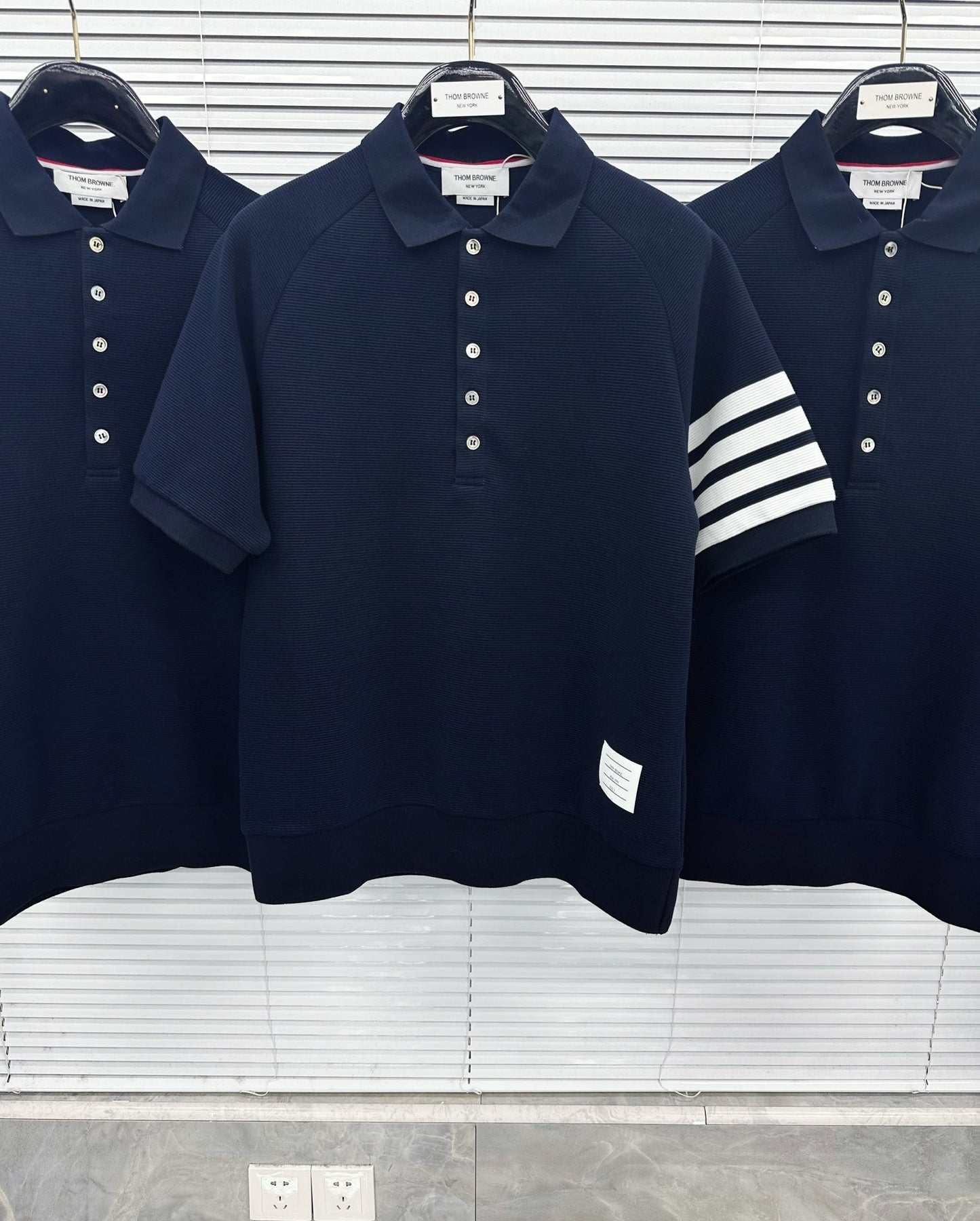 Dark Blue and Grey Shirt