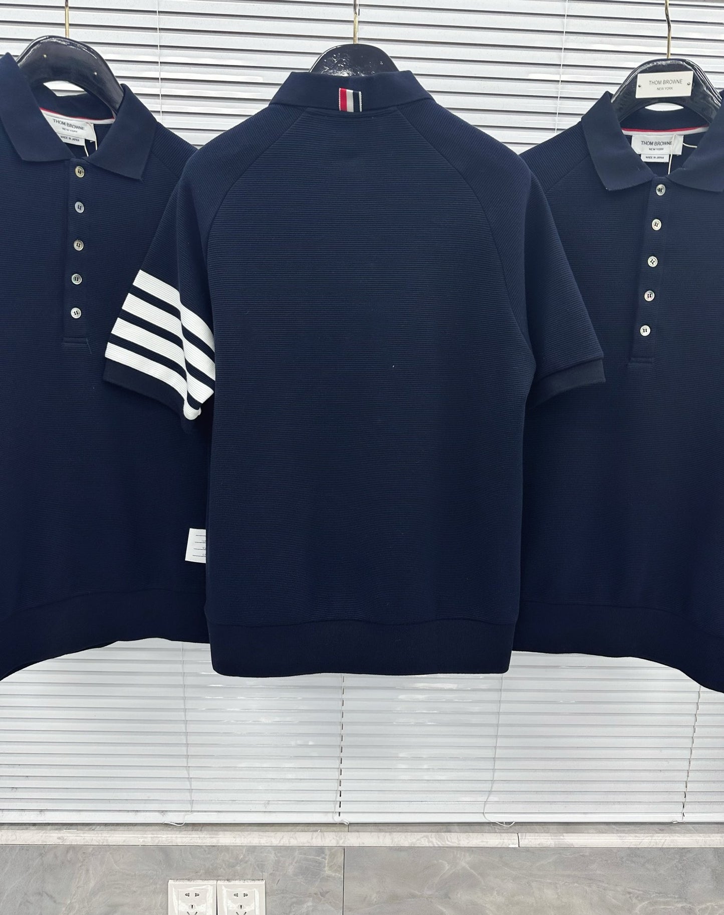 Dark Blue and Grey Shirt