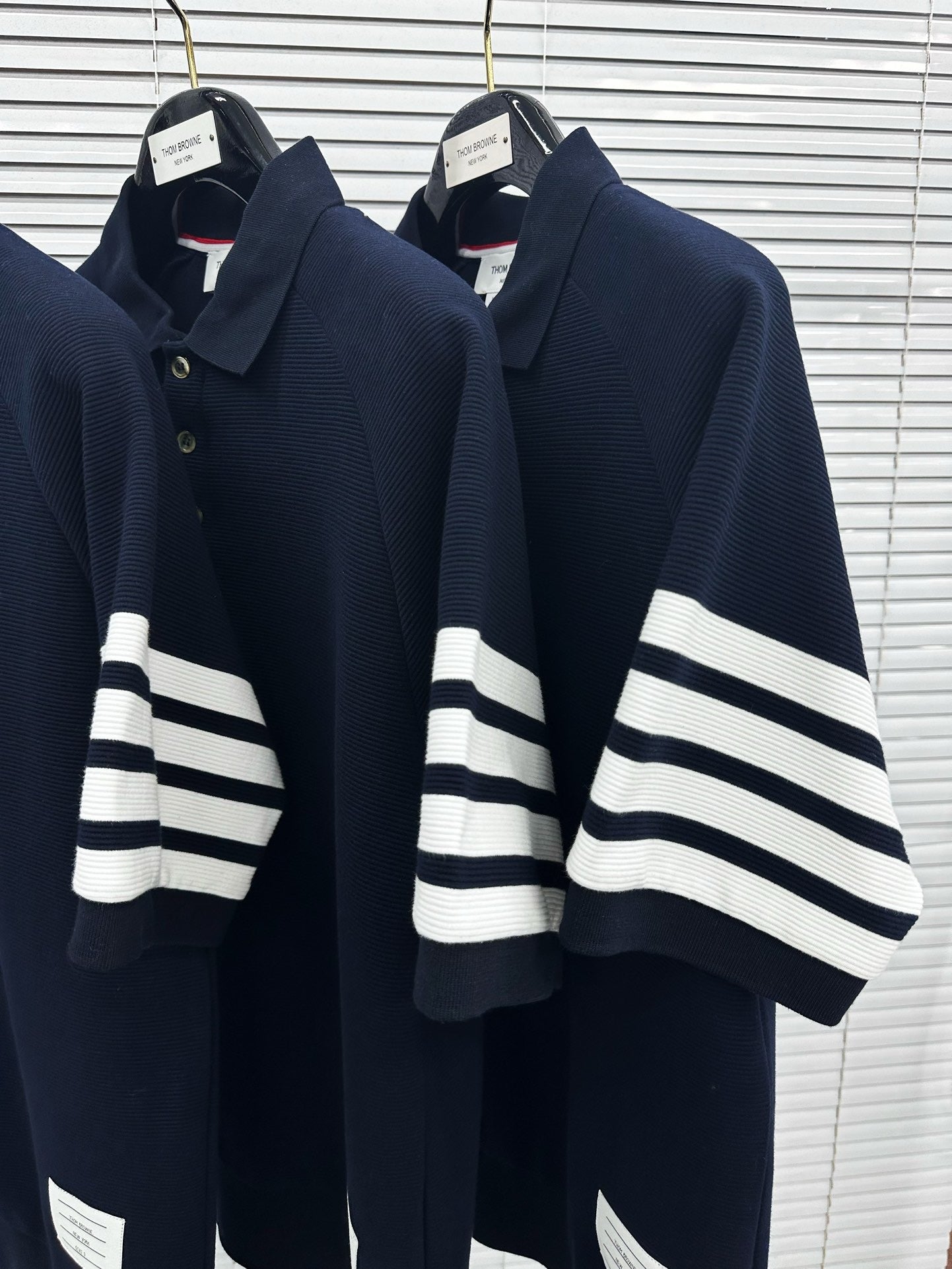 Dark Blue and Grey Shirt