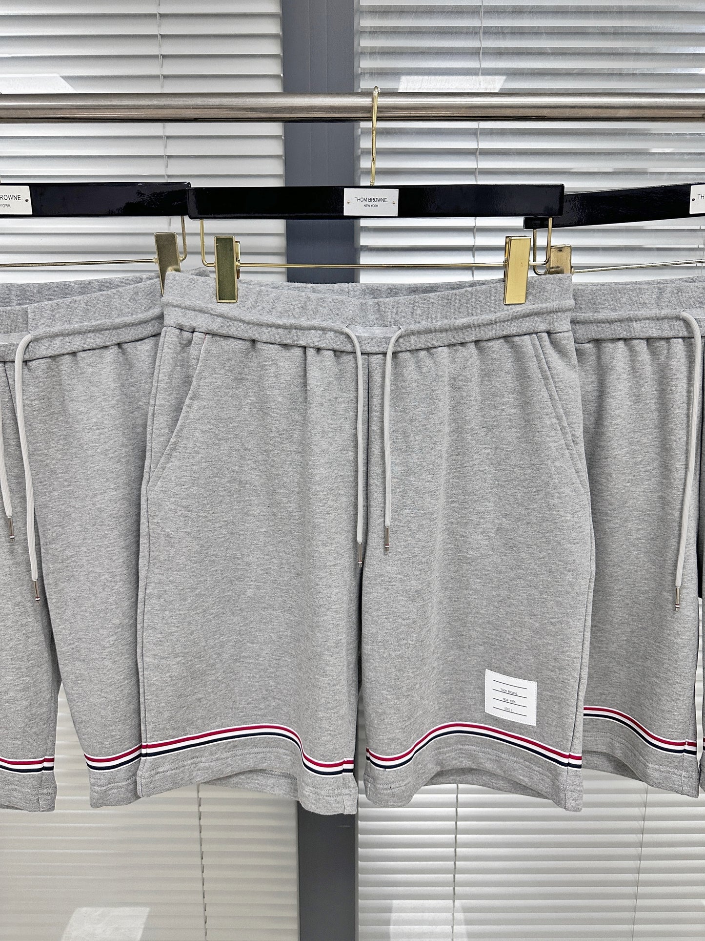 Dark Blue and Grey Short