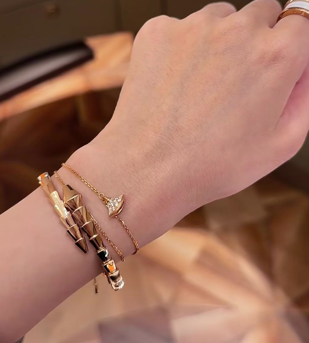 Gold and Silver Bracelet