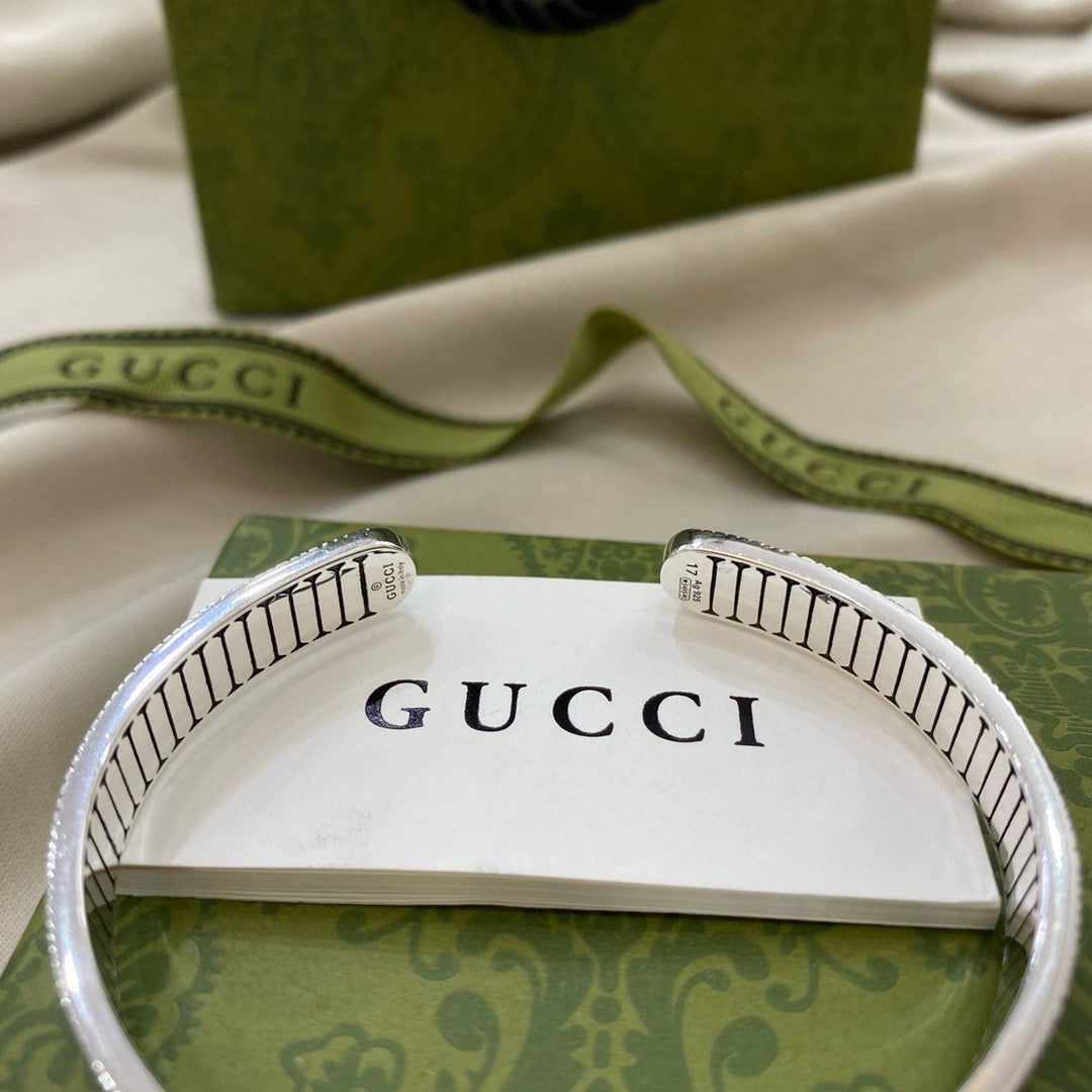 Silver Black Bracelet