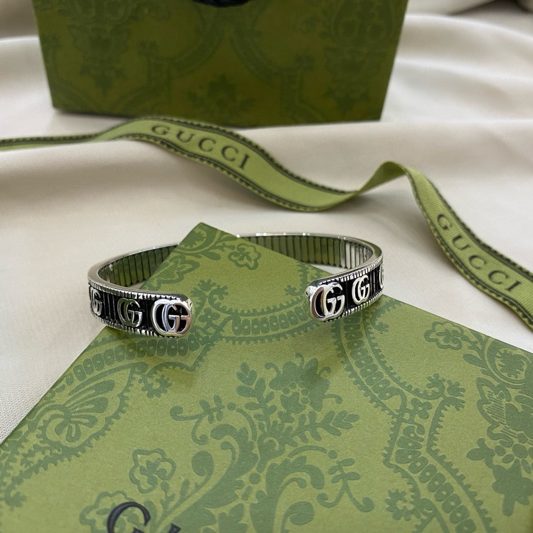 Silver Black Bracelet