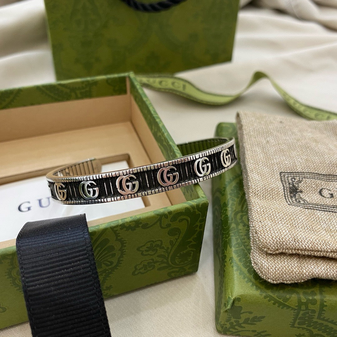 Silver Black Bracelet