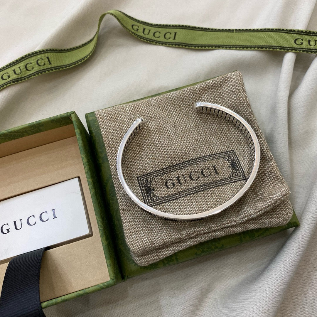 Silver Black Bracelet