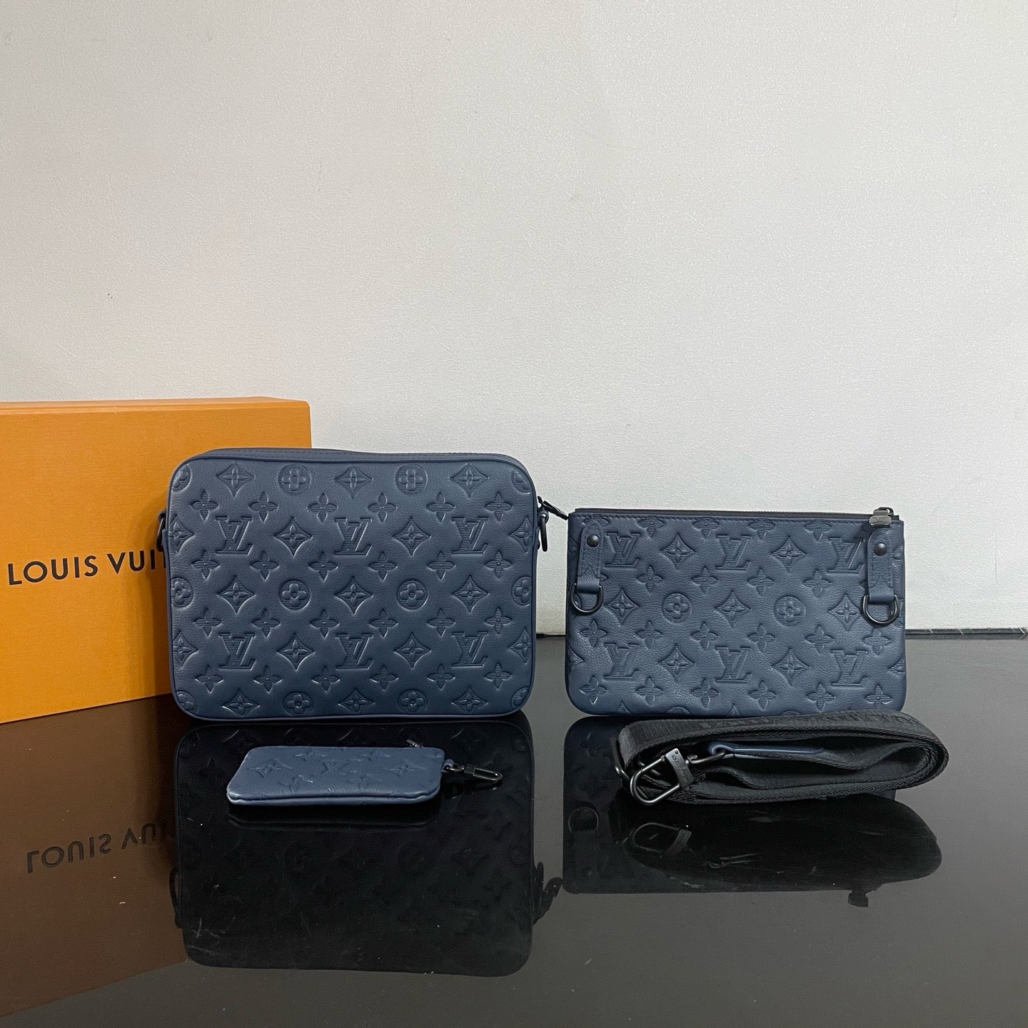 Bolsa azul