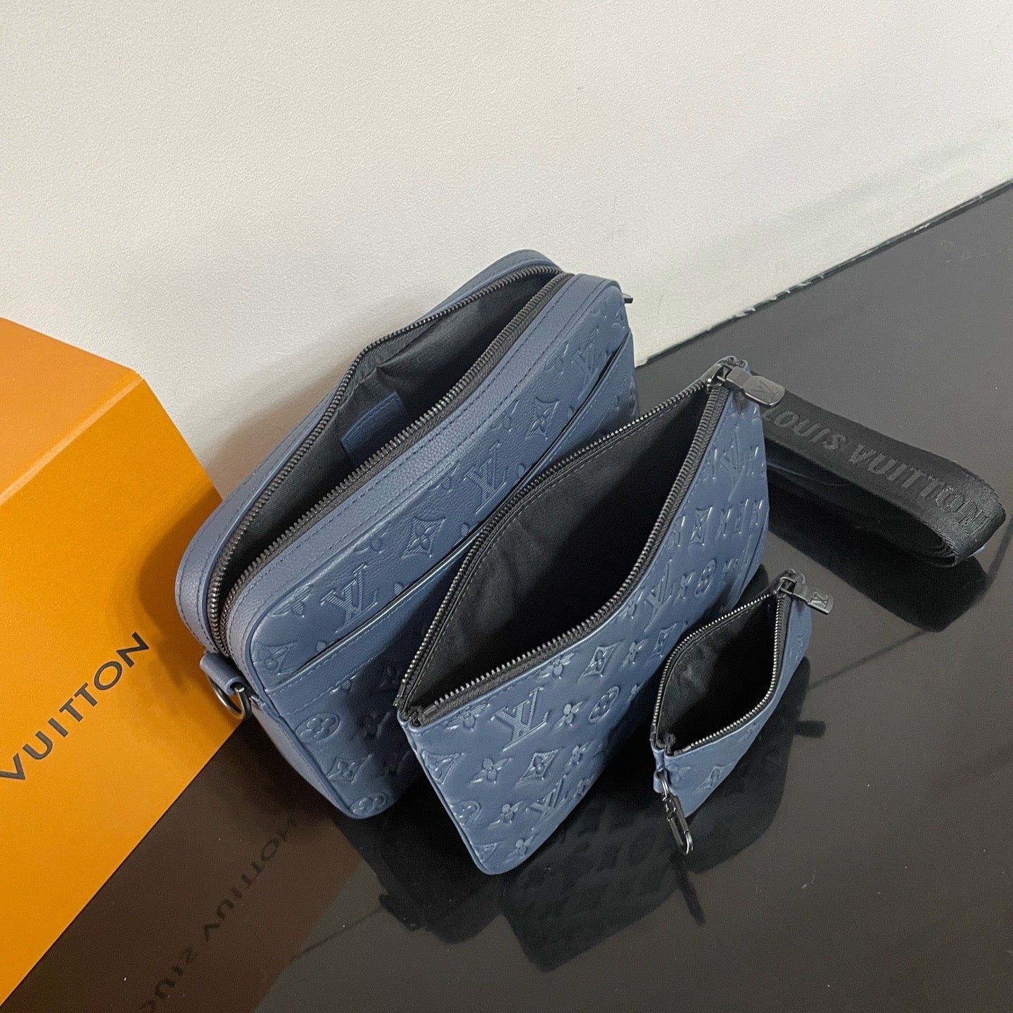 Bolsa azul
