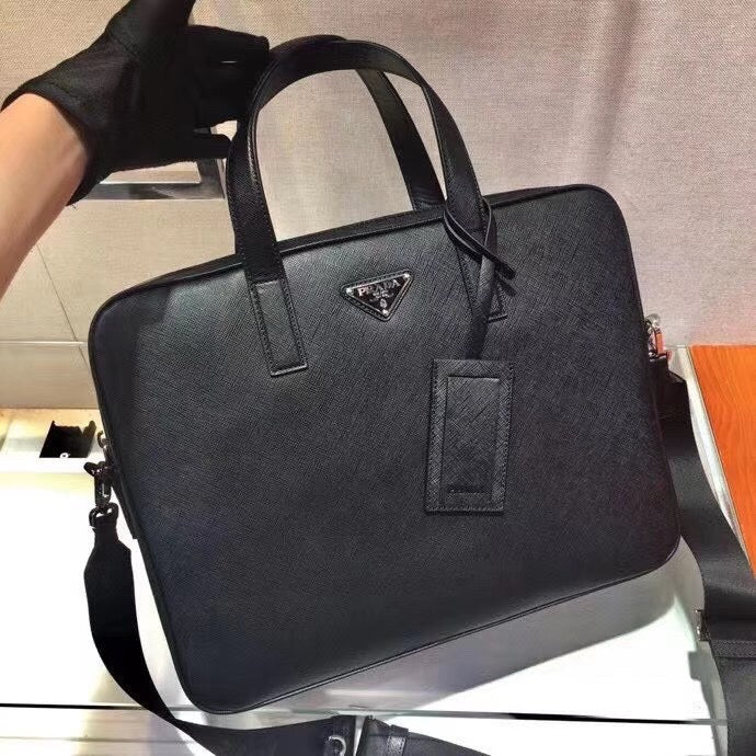 Light Green and Black Bag