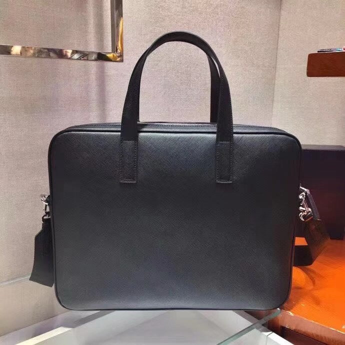 Light Green and Black Bag