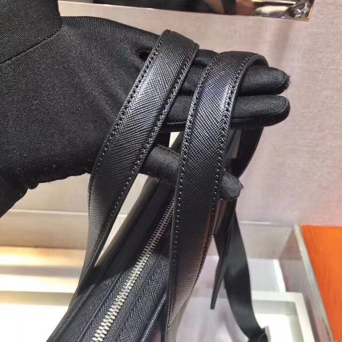 Light Green and Black Bag