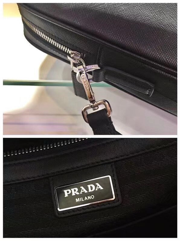 Light Green and Black Bag