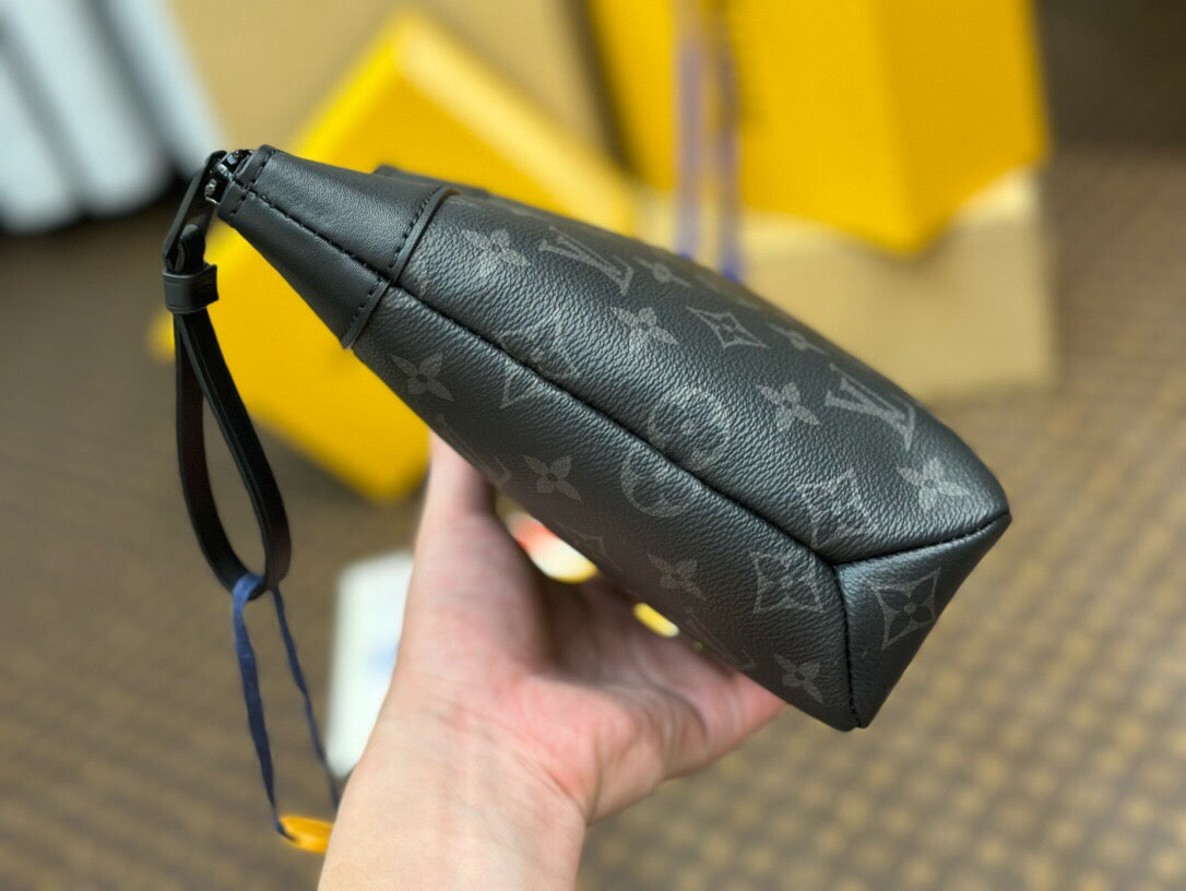 Bolsa negra y marrón