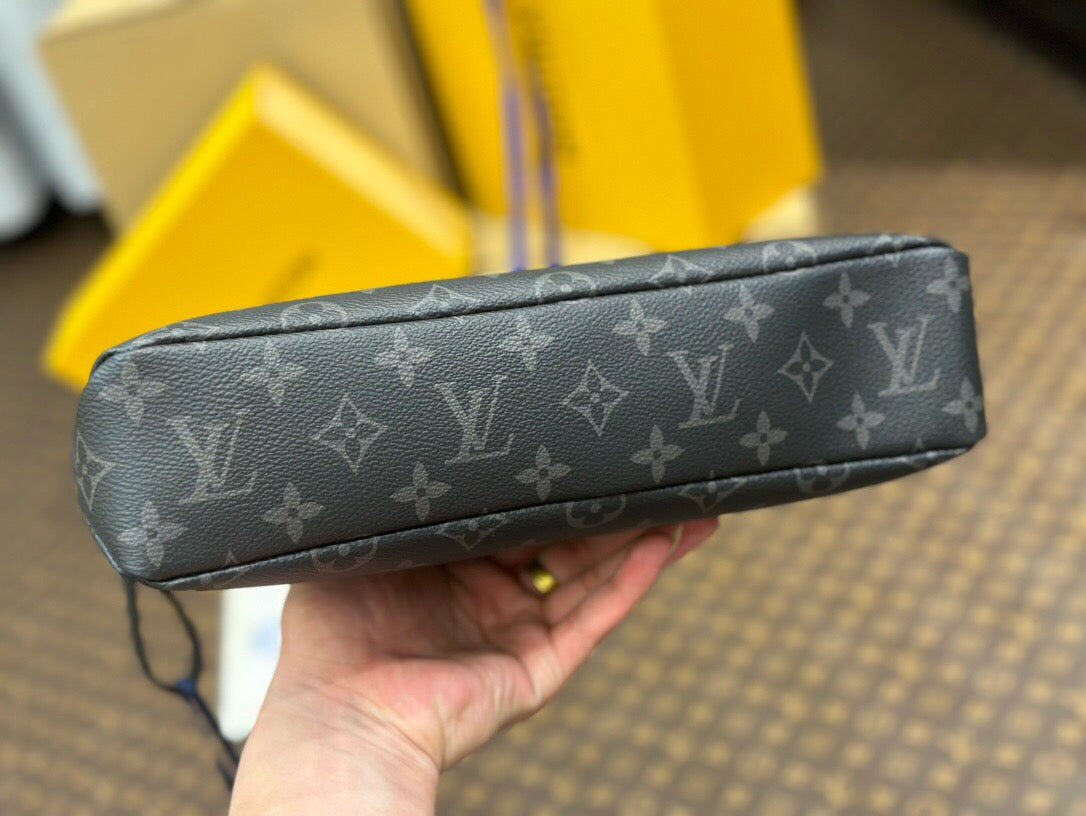 Bolsa negra y marrón
