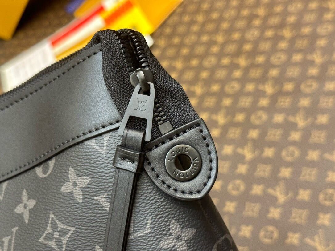 Bolsa negra y marrón