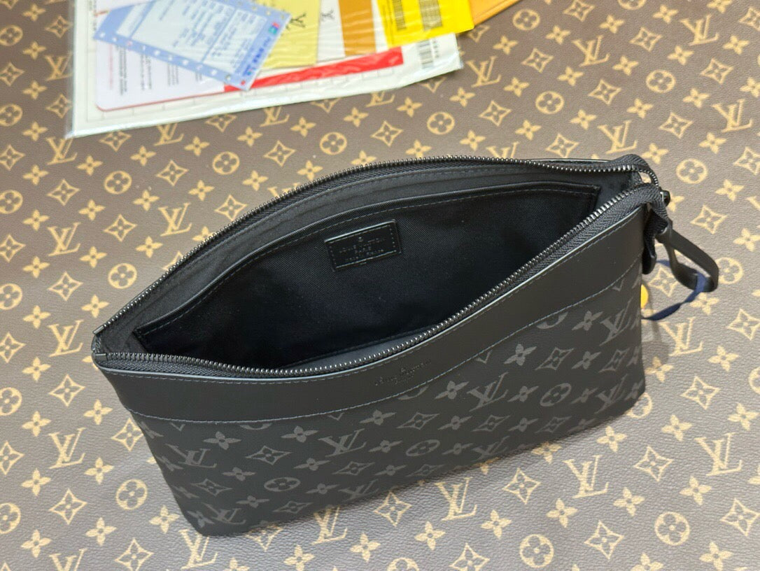 Bolsa negra y marrón