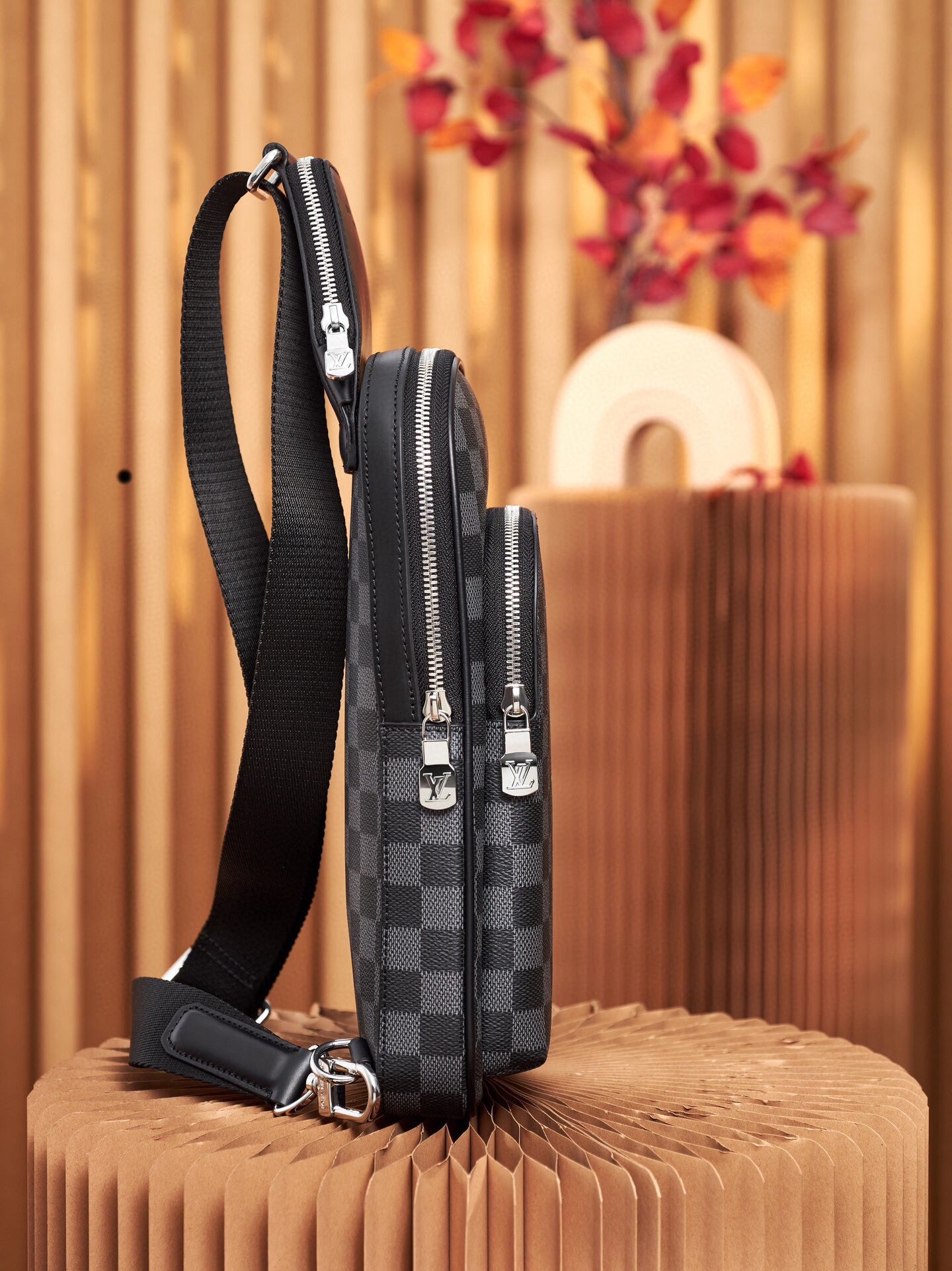 Black and Brown Bag