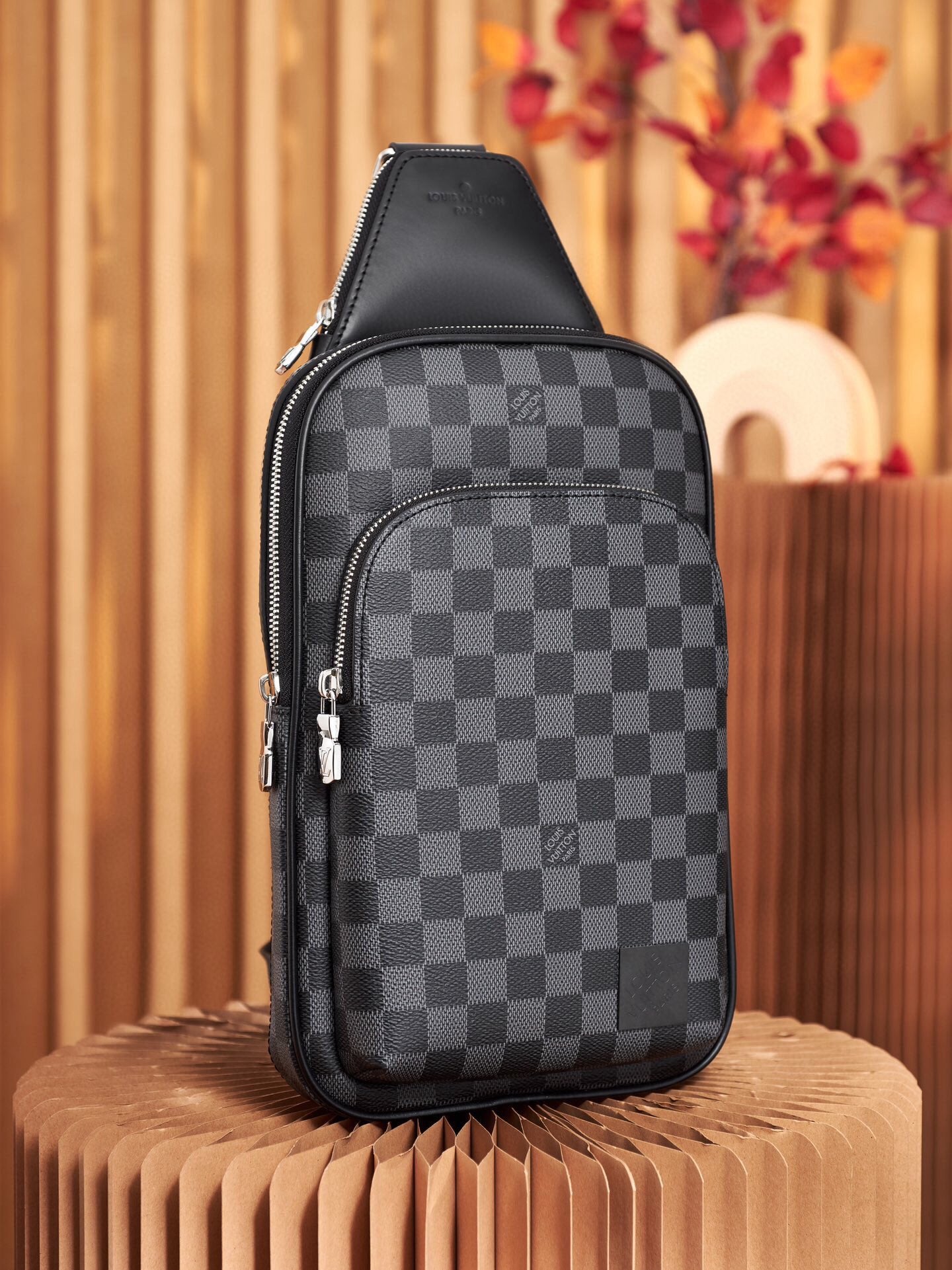Black and Brown Bag