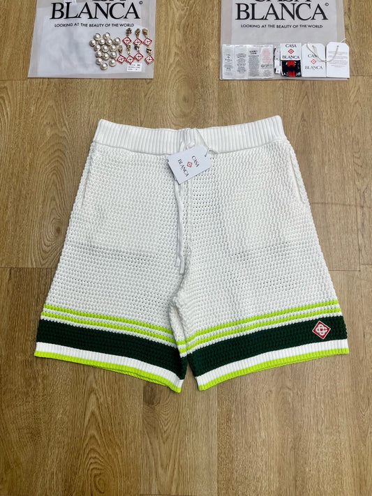 Schwarz-weiße Shorts