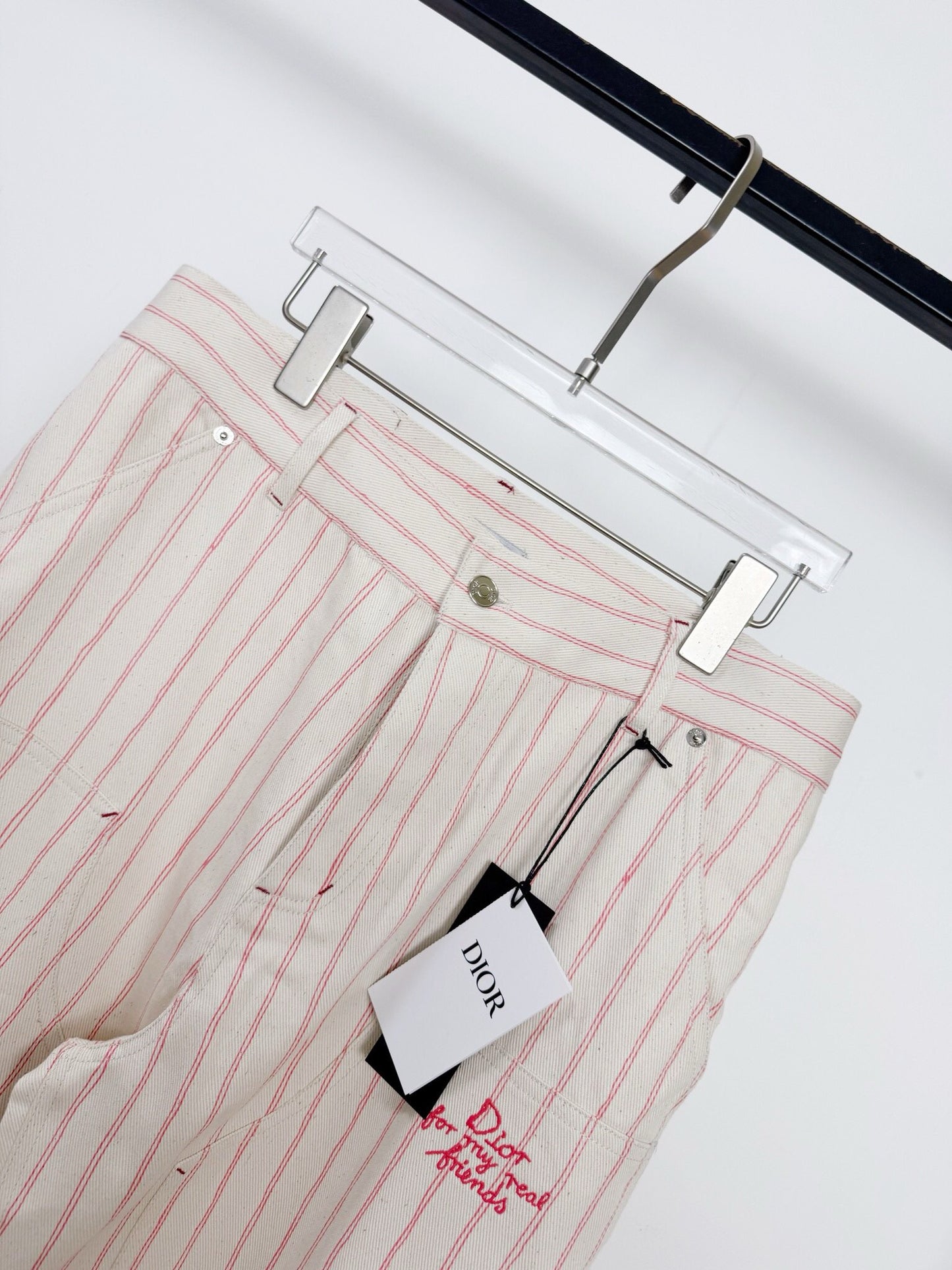 Pantalón rojo albaricoque