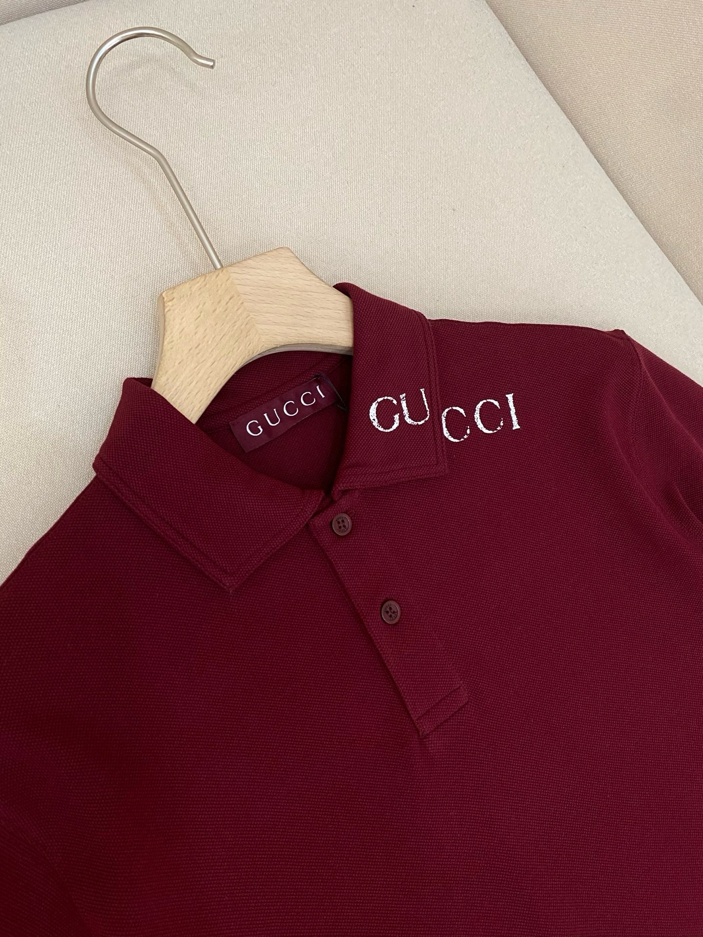 White and Reddish T-Shirt