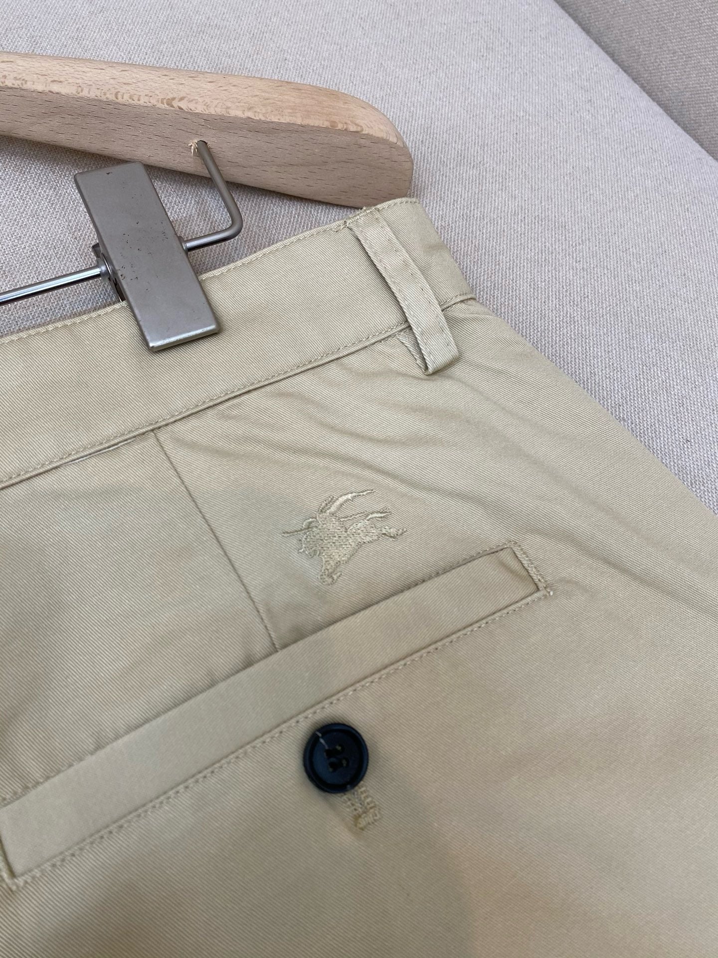 Dark Blue and apricot Pant