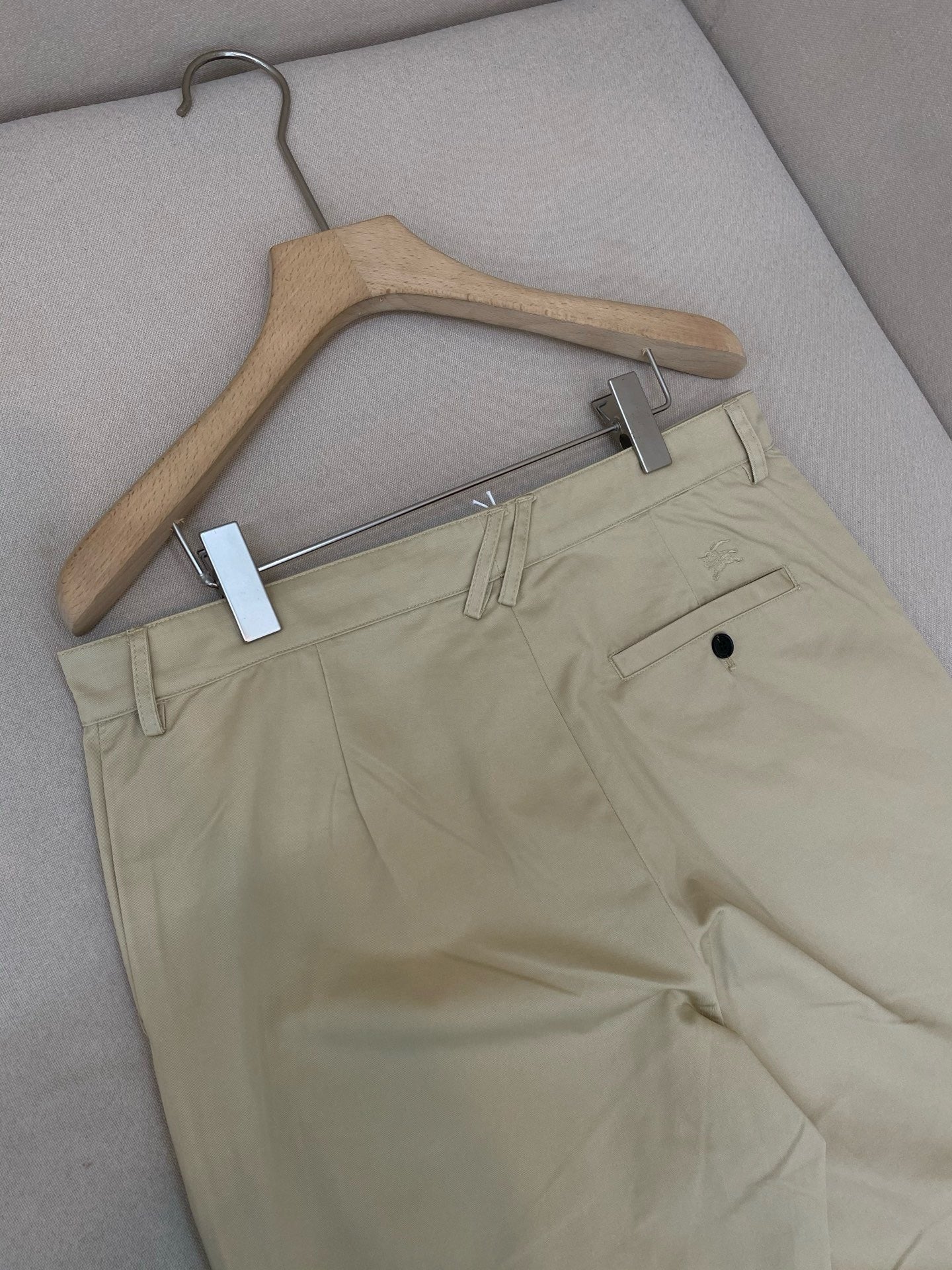 Dark Blue and apricot Pant