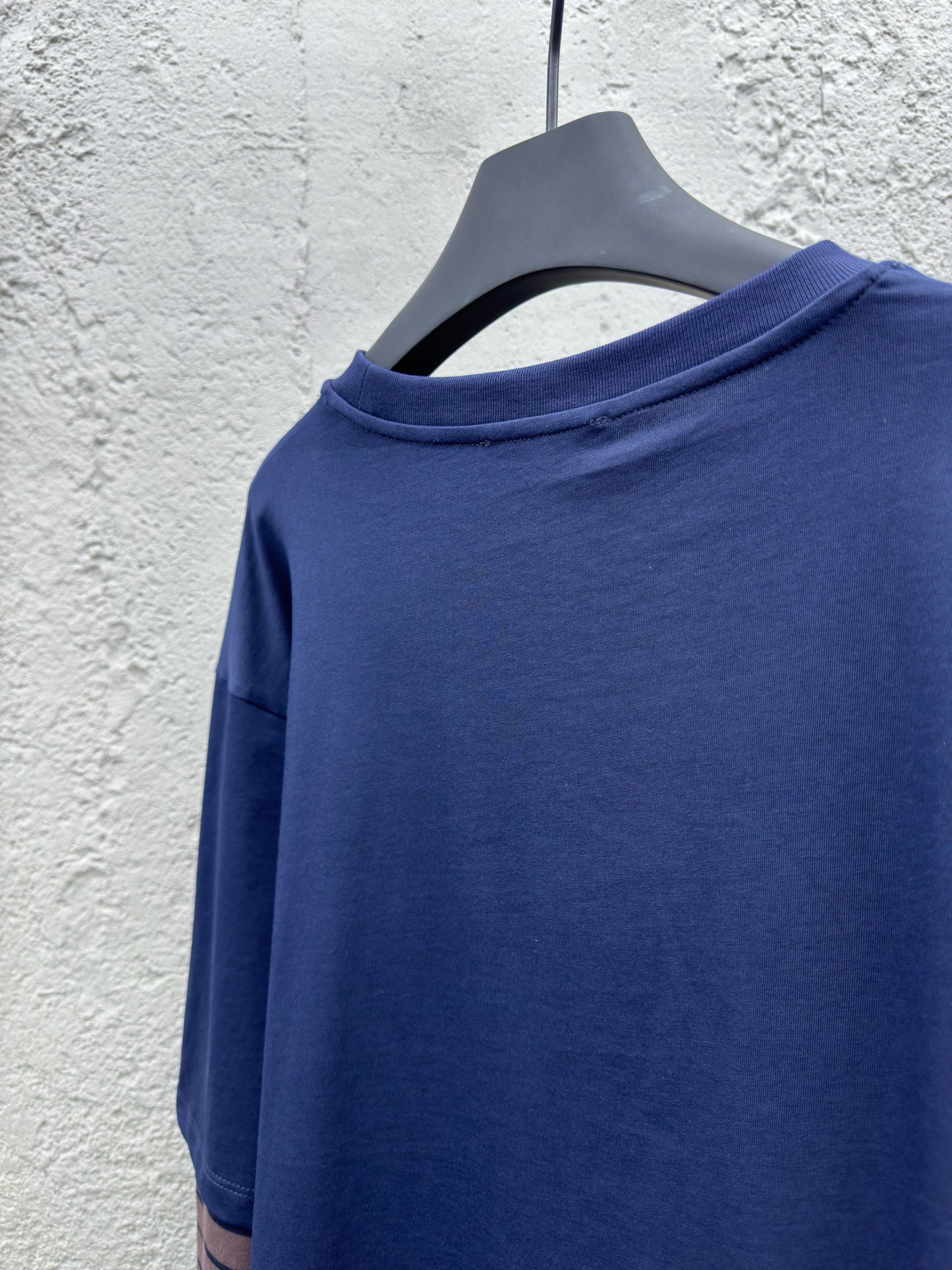 Blue Brown Shirt