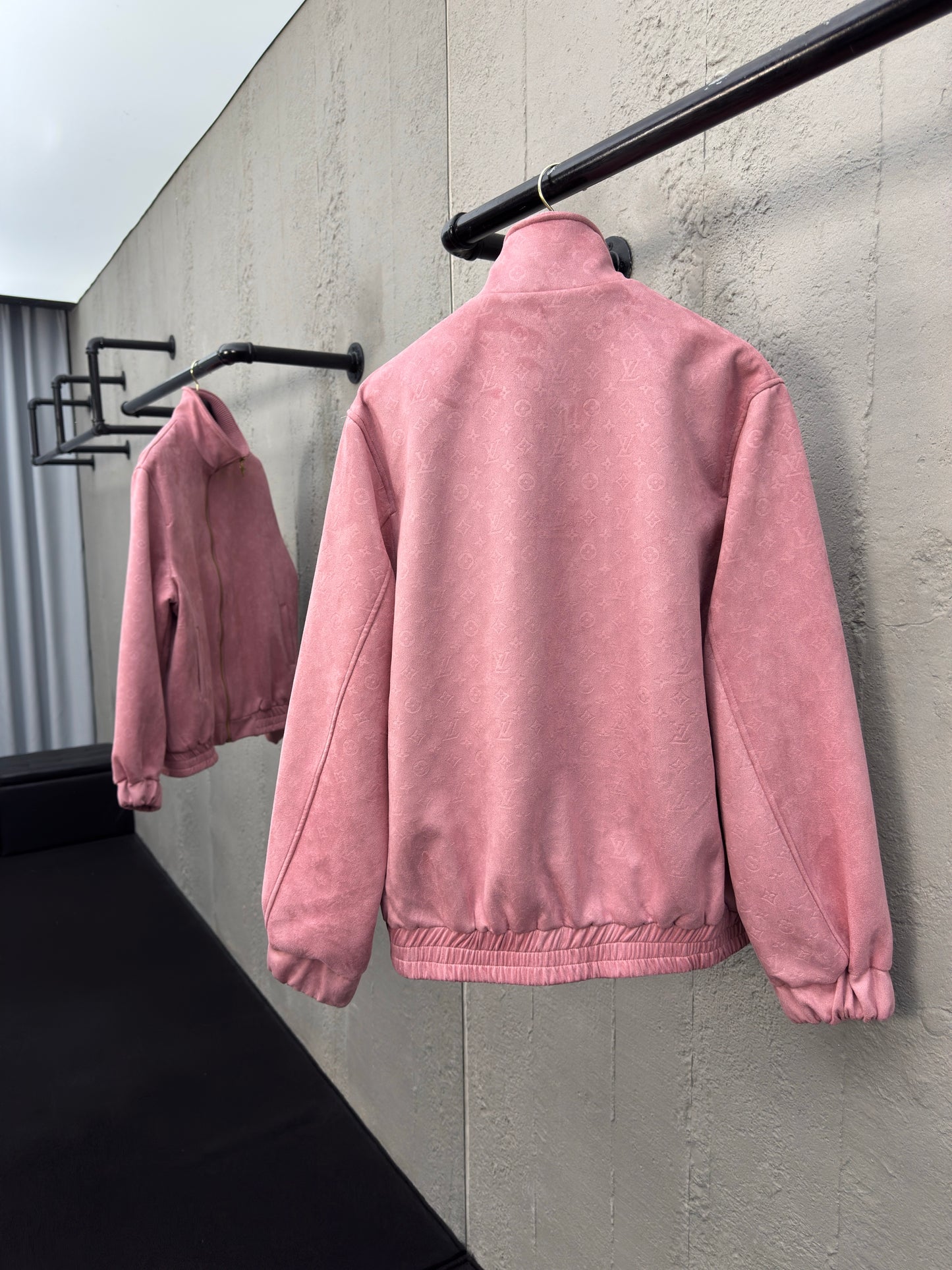 Pink and Black Jacket