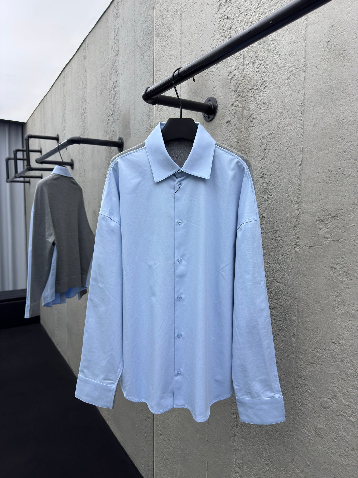 Sky Blue and White Jacket