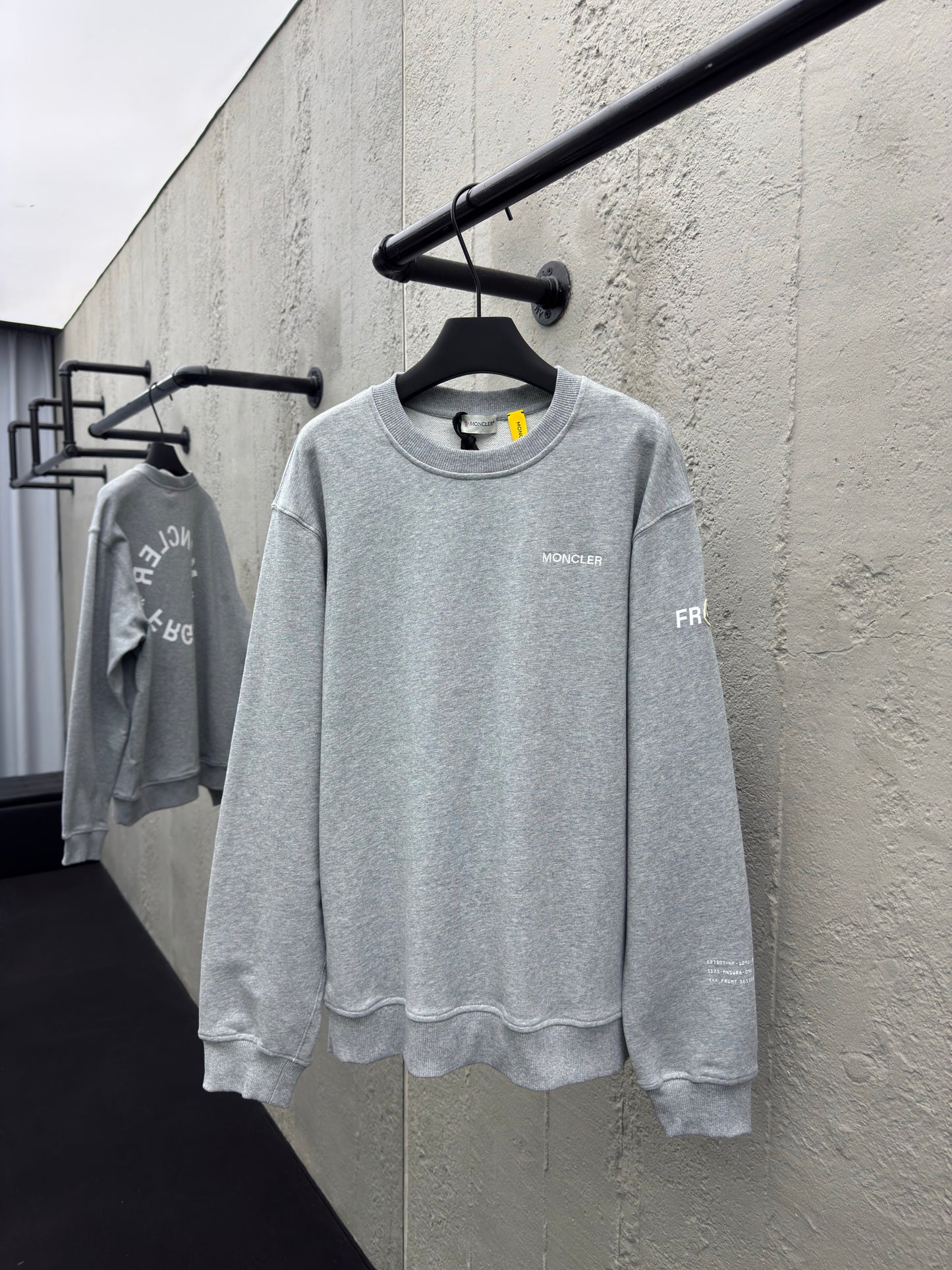 Grey and Black Jersey