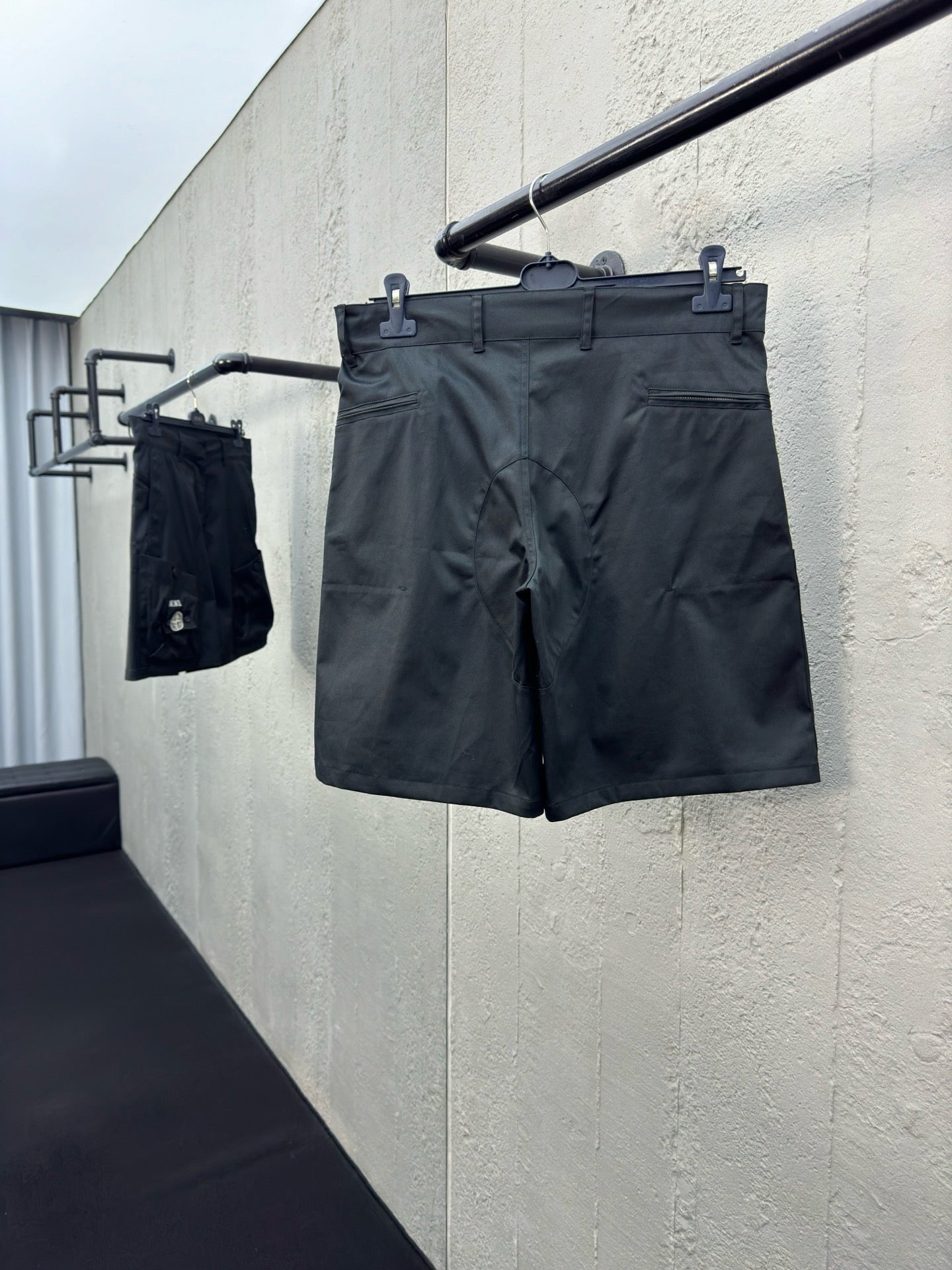 Army Green and Black Short